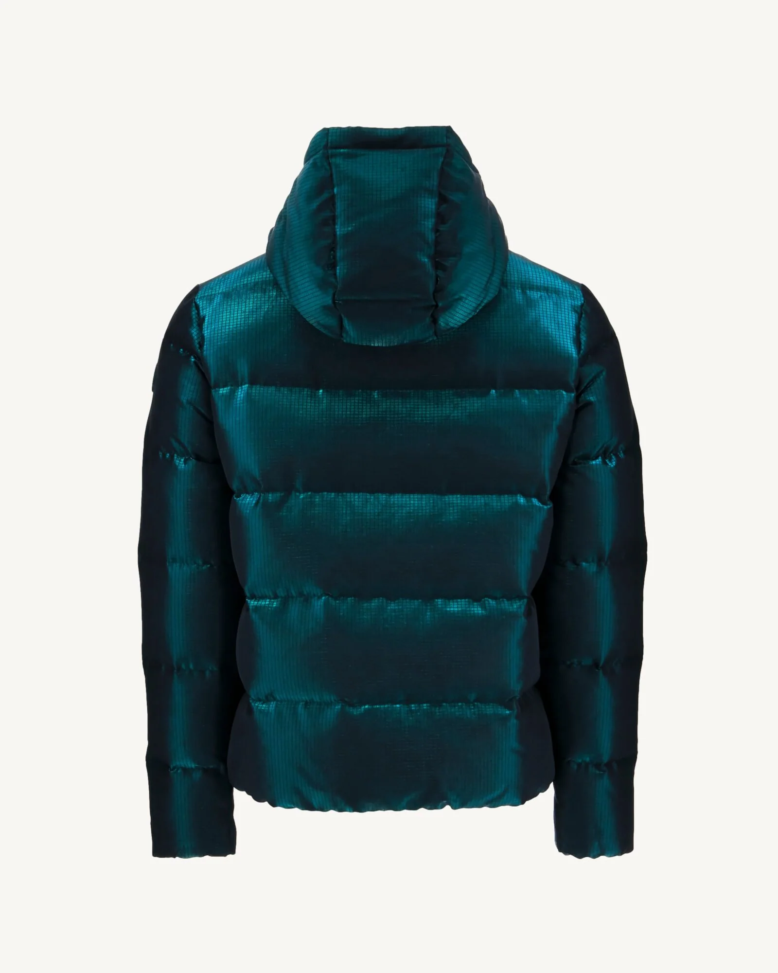 Down jacket Grand Froid Christmas blue Happy