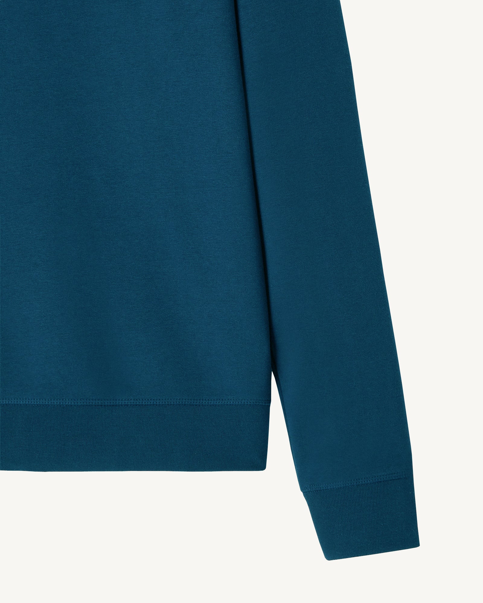 Sweatshirt in organic cotton Metal blue Braga 2.0