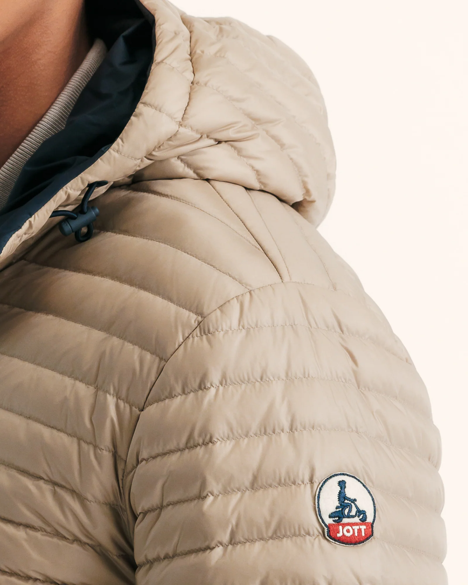 Down jacket ultralight reversible Navy/Beige Chicago 2.0