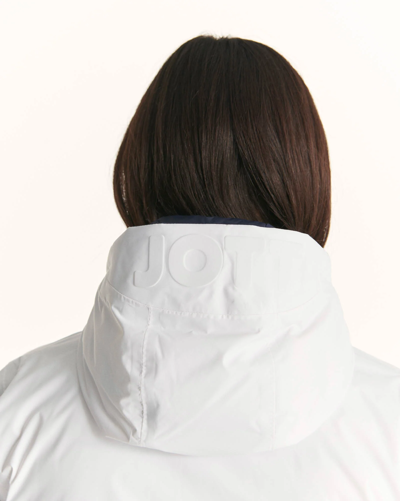 Reversible down jacket Pale pink/Aubergine Vienna