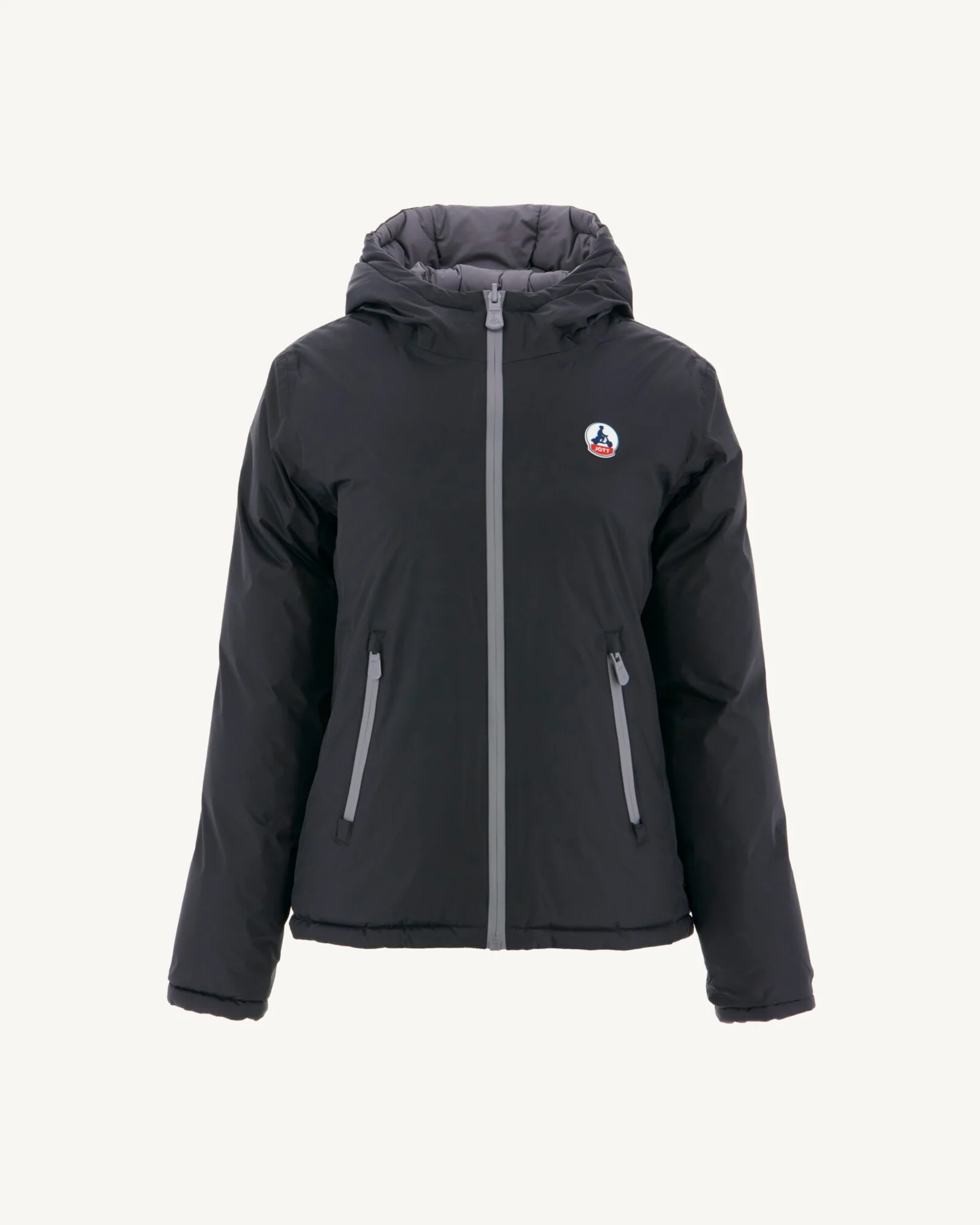 Reversible Great Cold Down Jacket Black/Anthracite Victoria