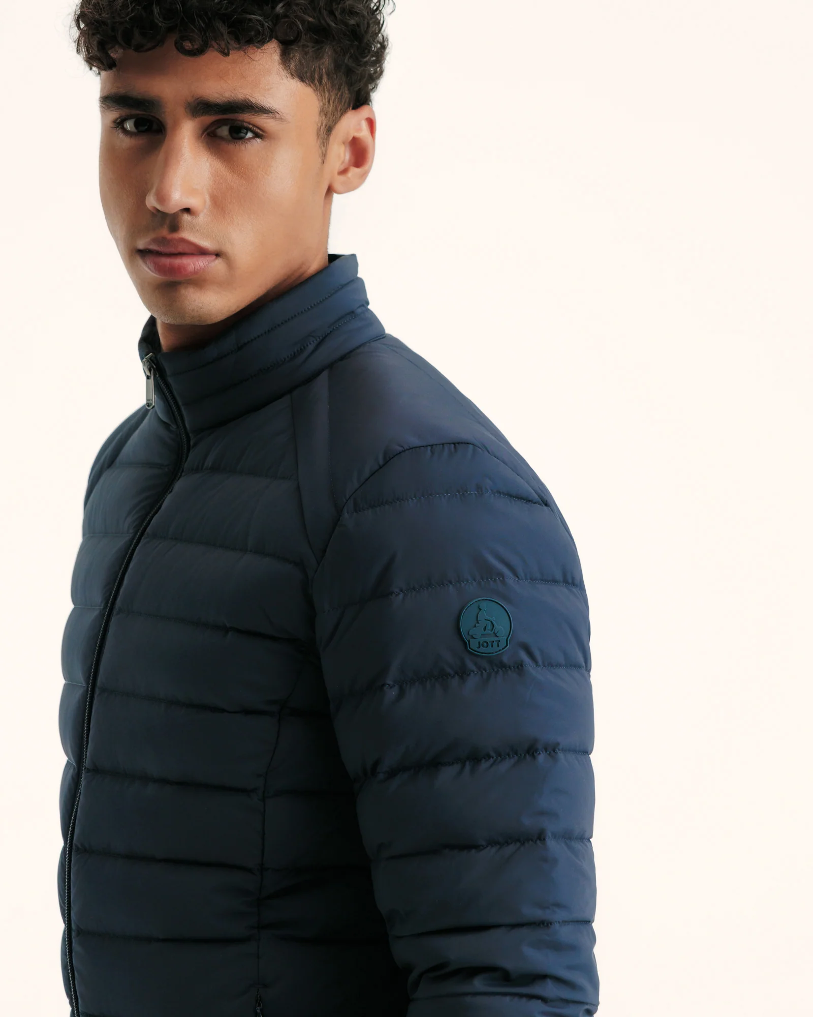 Down jacket light stretch Marine Aragon