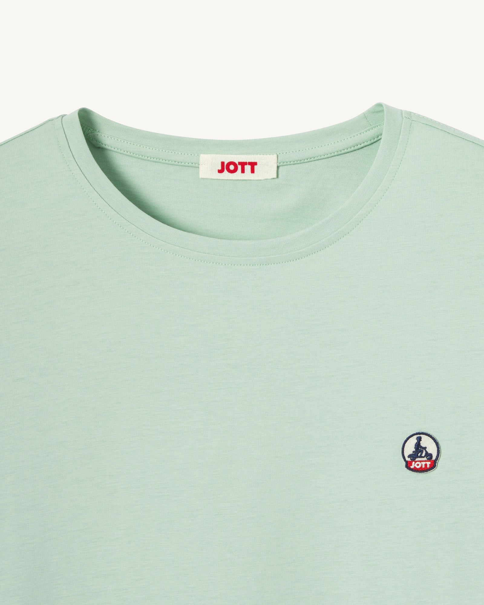 T-shirt in organic cotton Pietro Peppermint