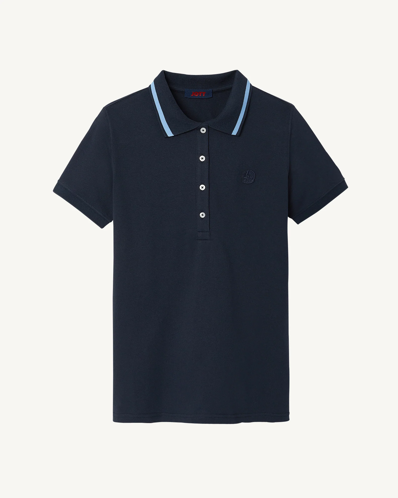 Stretch polo shirt Marine Gaia