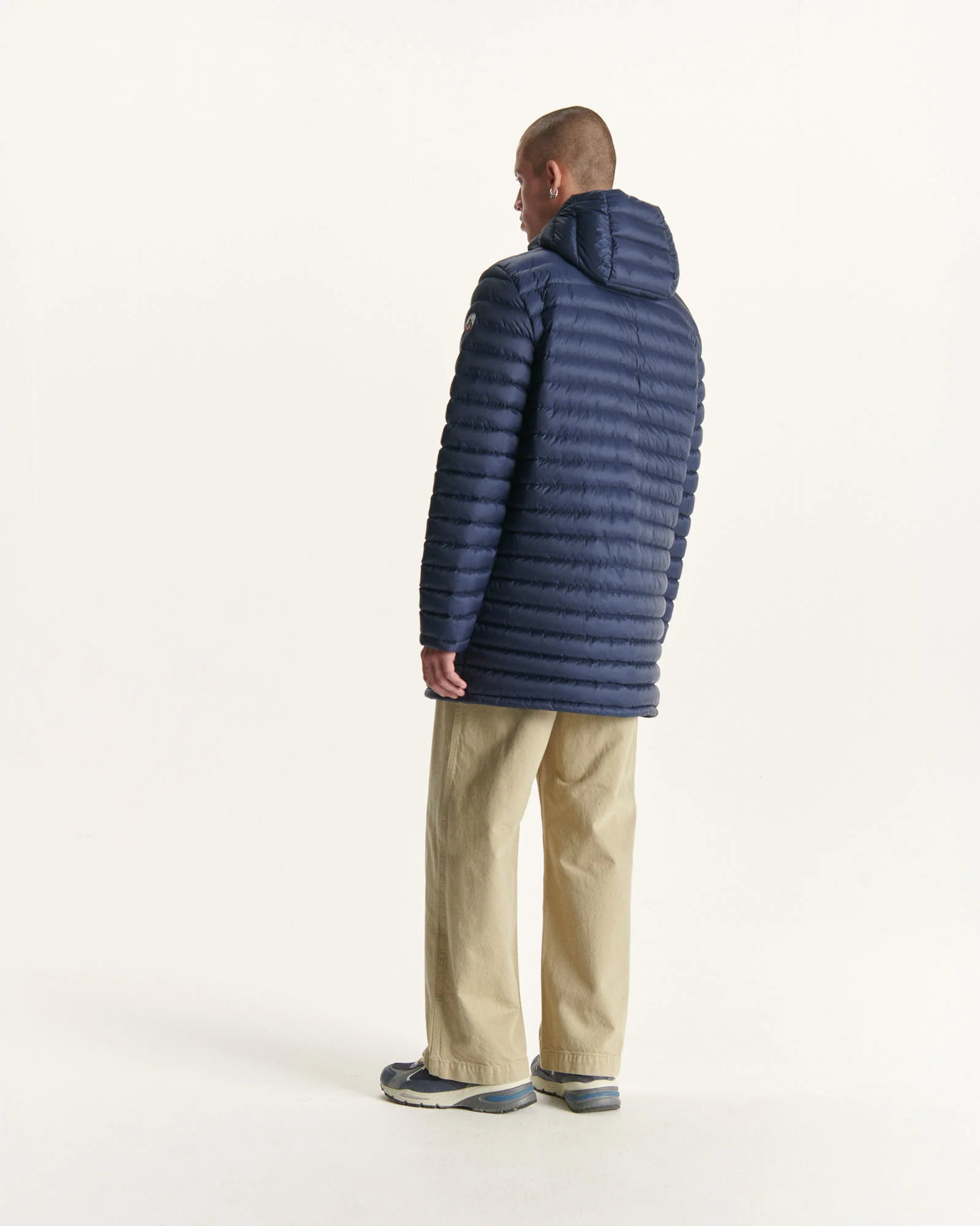 Navy Amsterdam reversible down jacket
