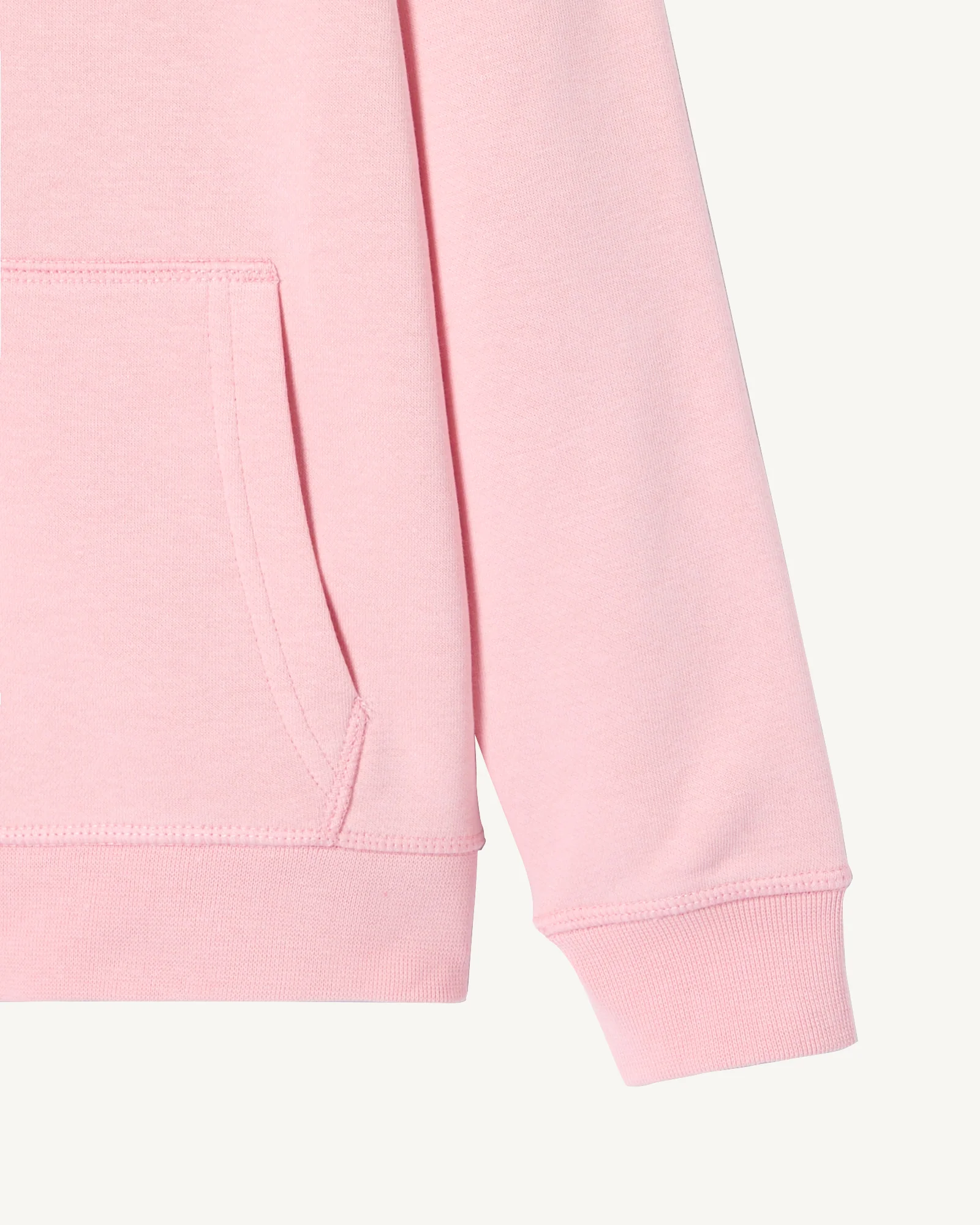 Hoodie Kid in organic cotton Pink peach Tijuana 2.0