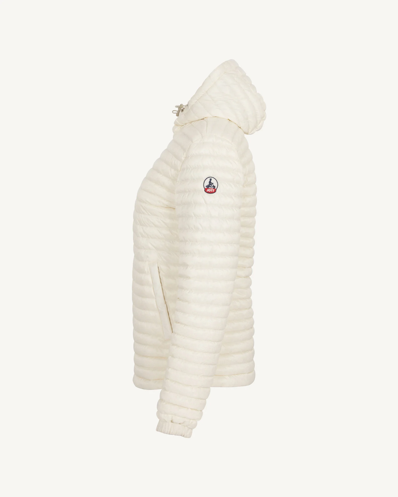 Down jacket reversible hooded Ultralight Marine/Beige Bangkok 2.0