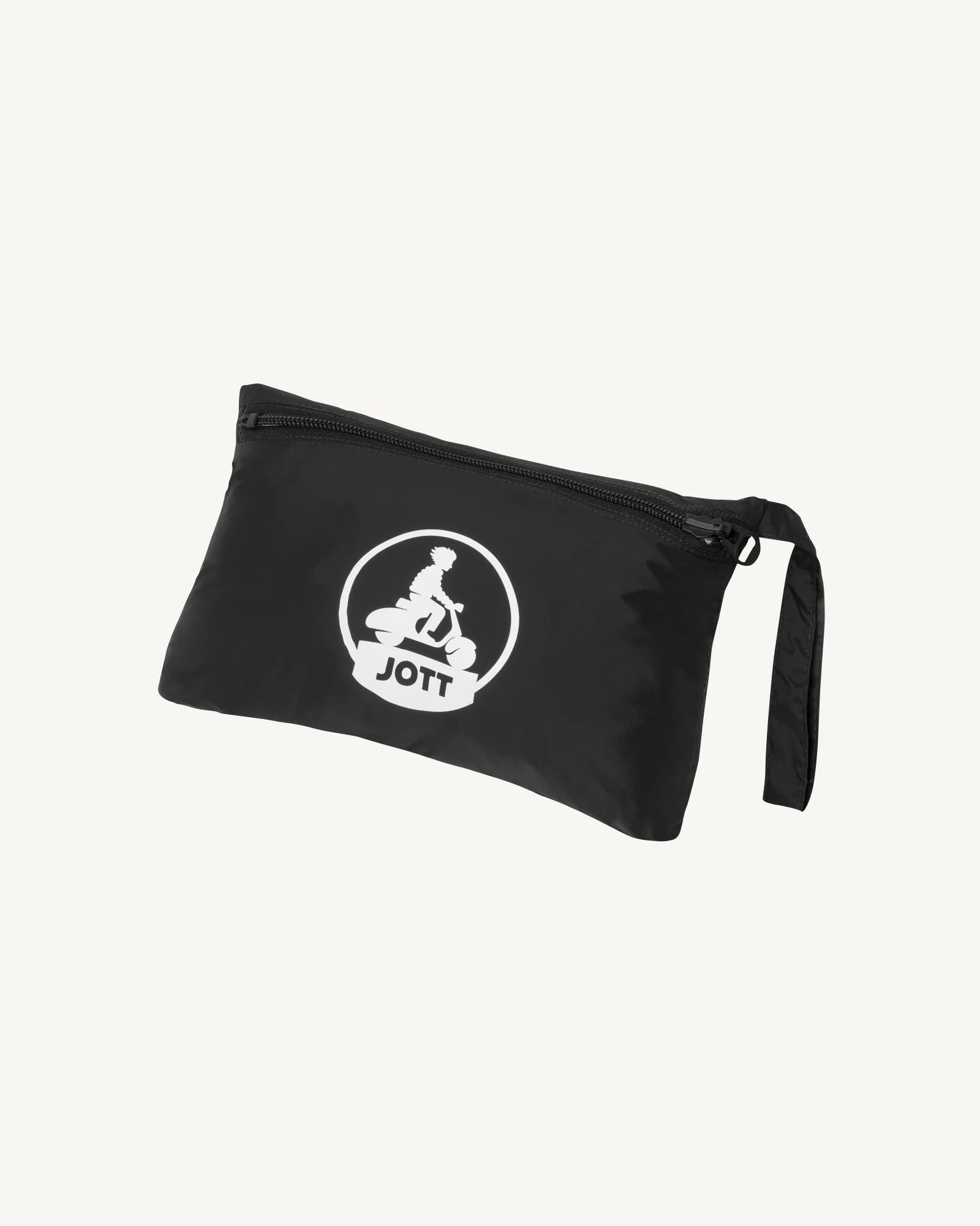 Packable raincoat Black Feroe