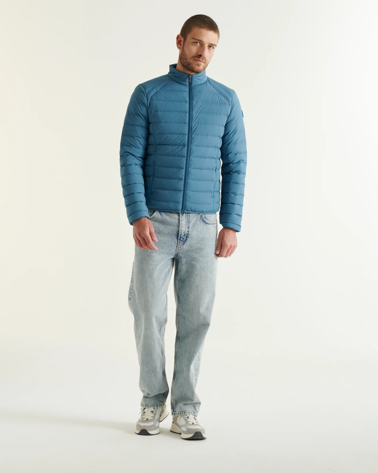 Down jacket light stretch Marine Aragon