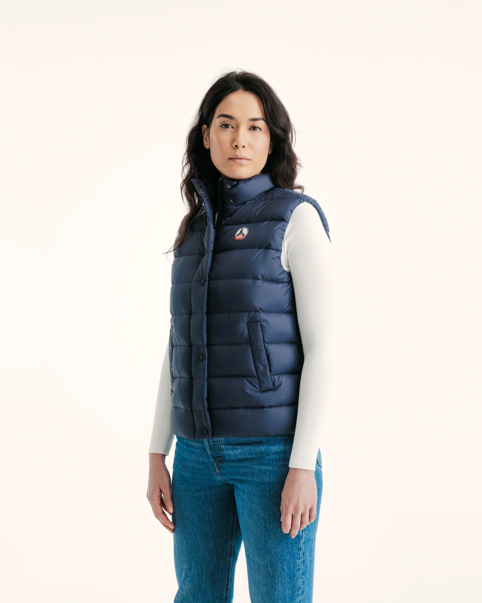 Down jacket light sleeveless Marine Valentine