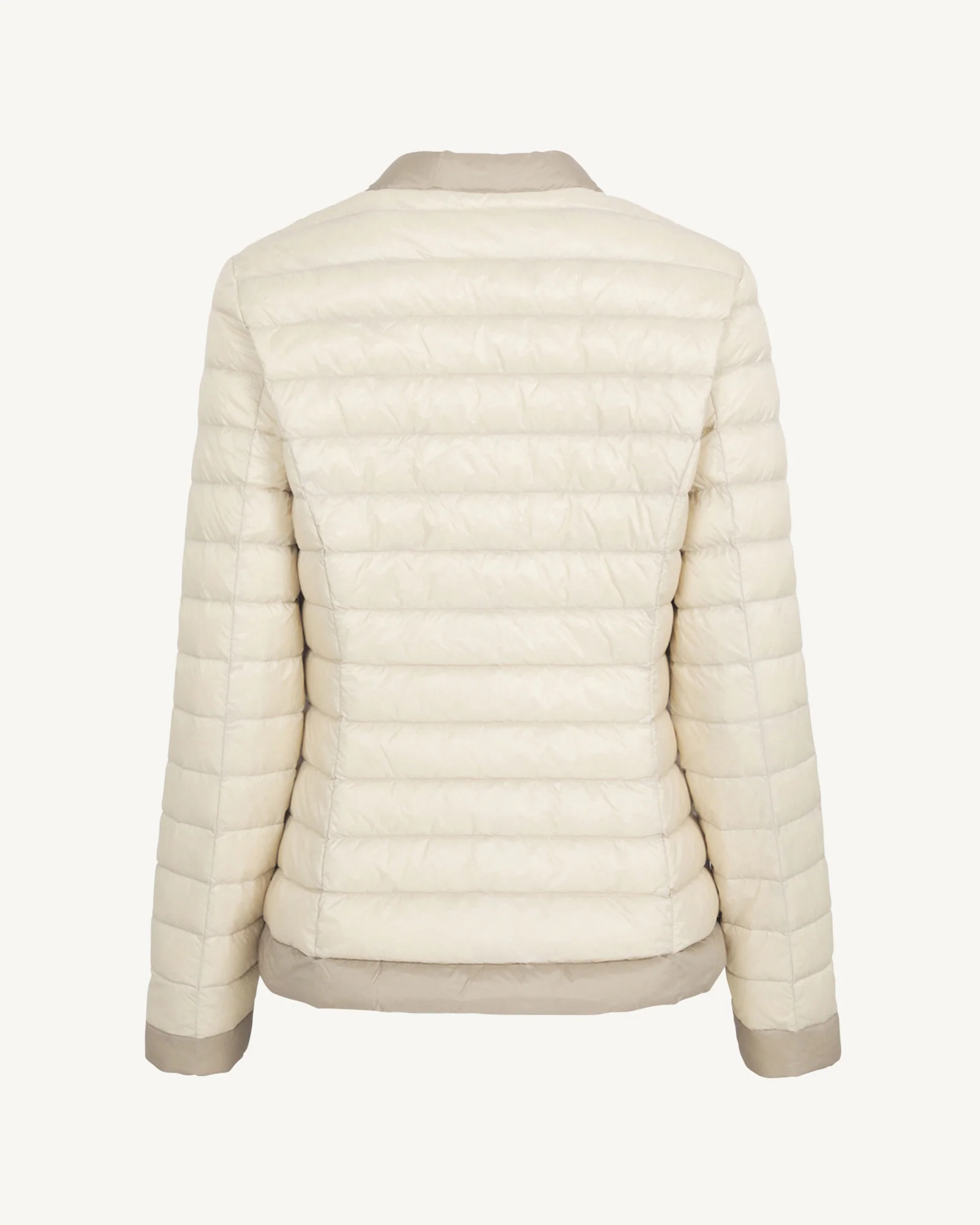 Down jacket light two-tone Clay/Beige Paola