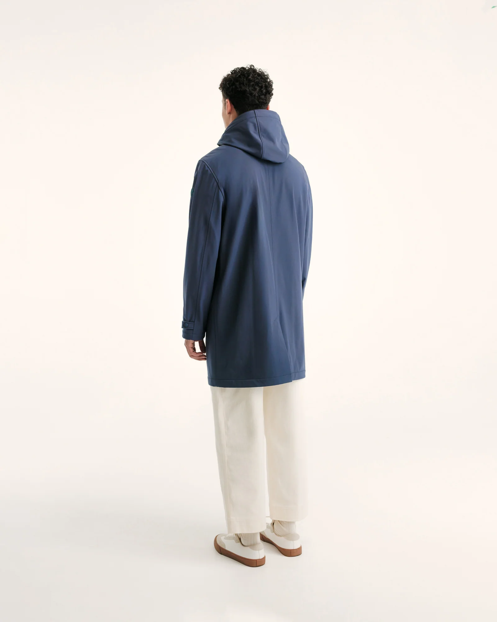 Raincoat with removable hood Marine Athenes