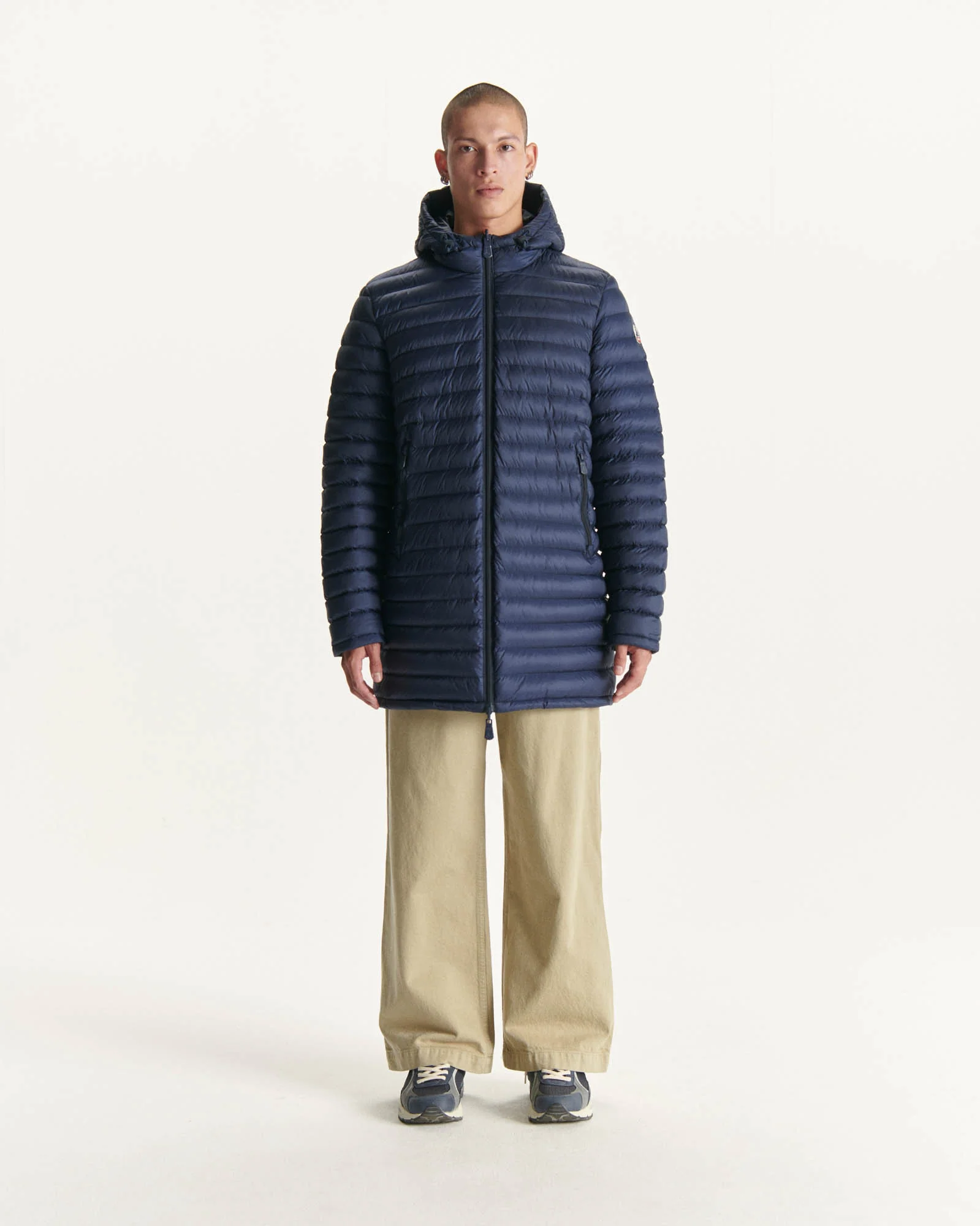 Navy Amsterdam reversible down jacket
