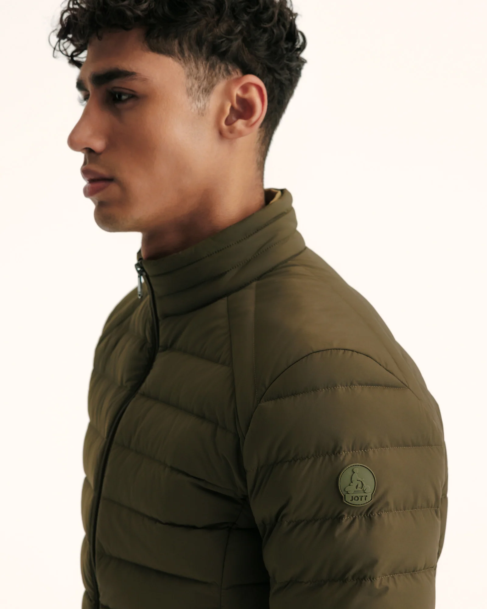 Down jacket light stretch Marine Aragon