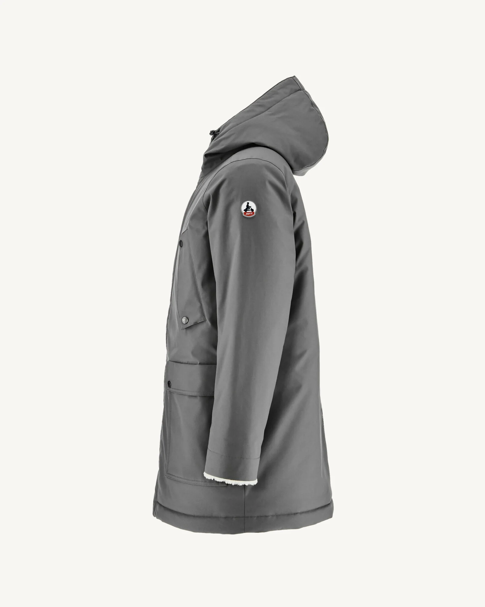 Grand Froid Anthracite Toundra hooded parka