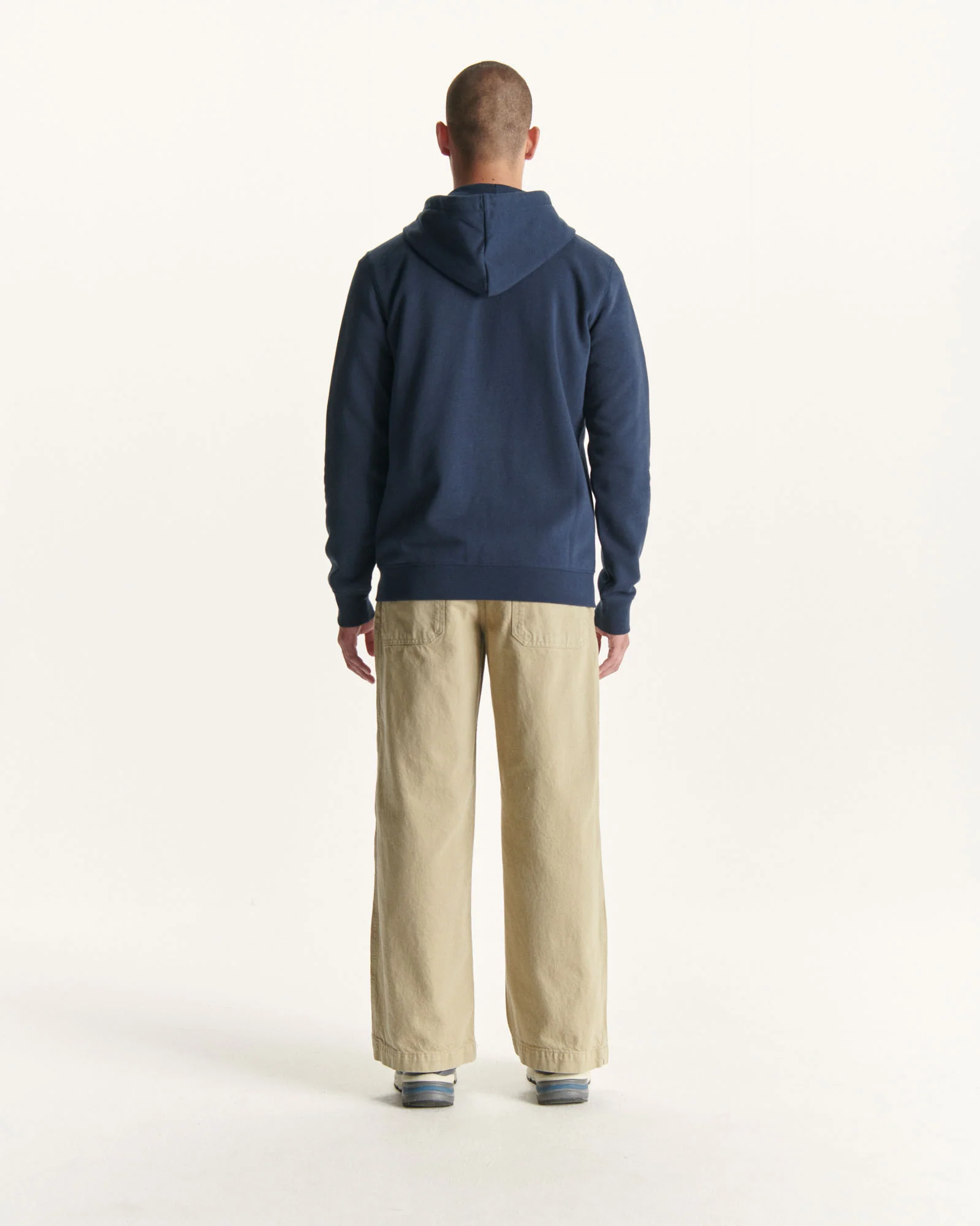 Hoodie in organic cotton Black Mexico