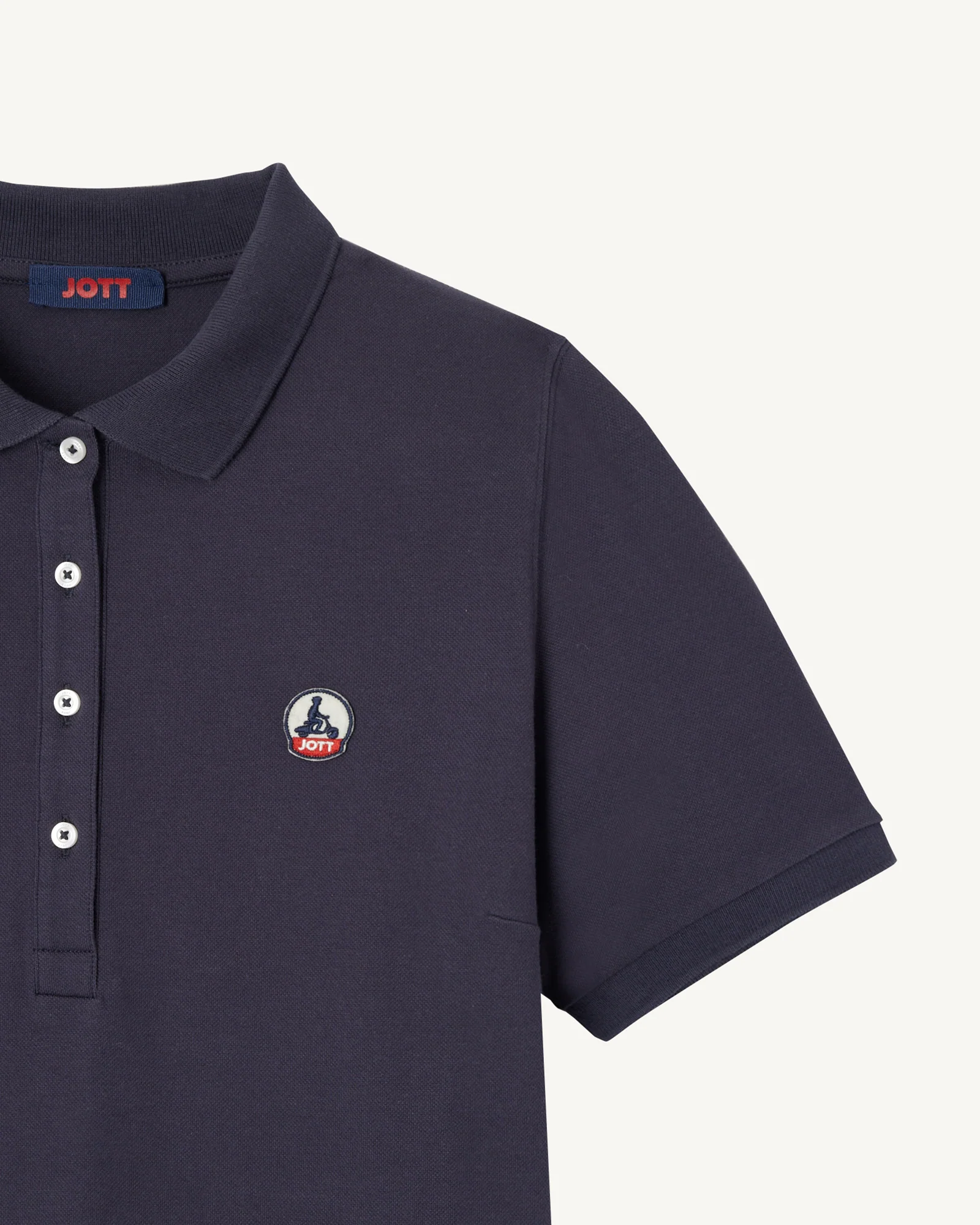 Polo dress in organic cotton Peppermint Palma