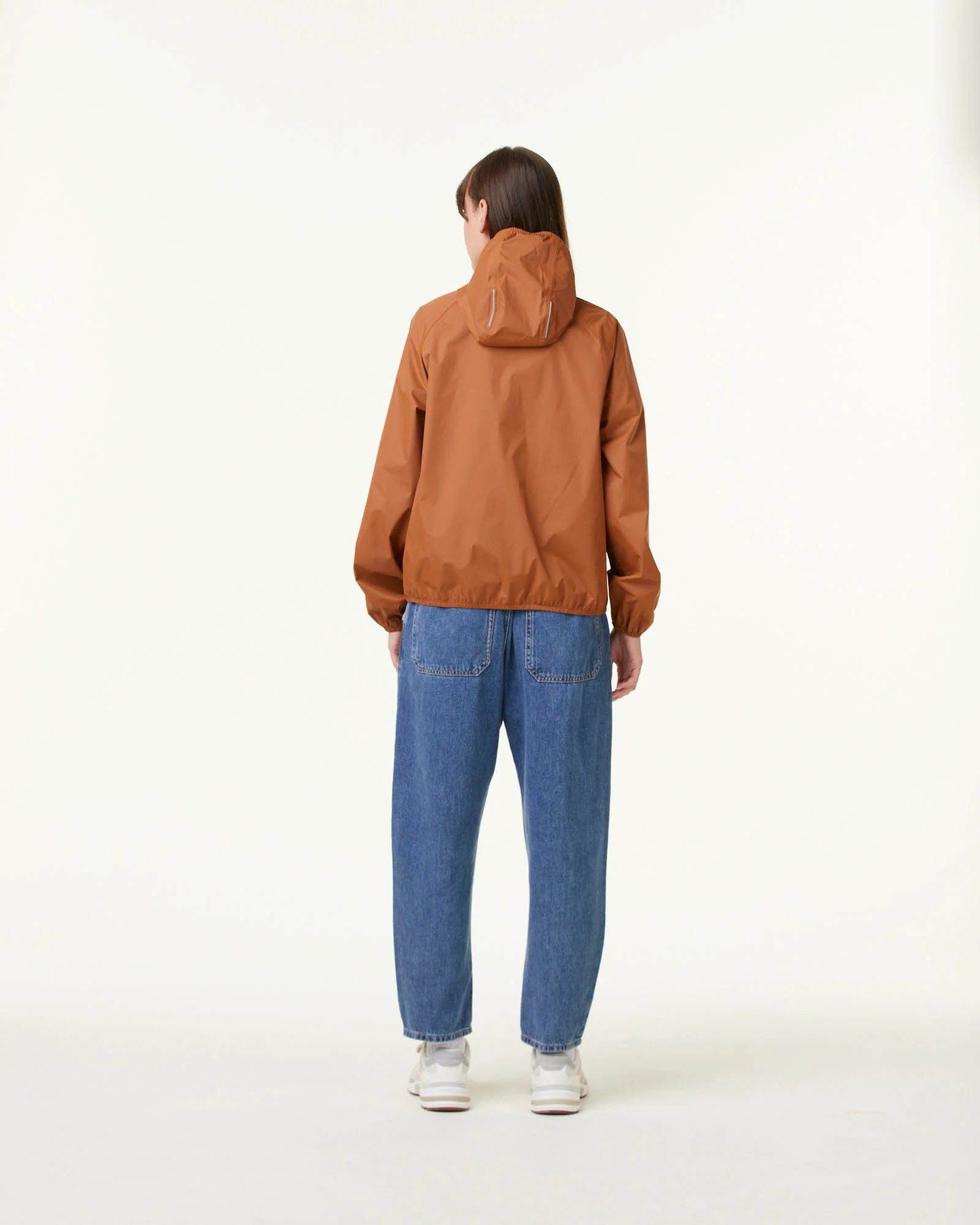 Packable raincoat Aubergine Singapore