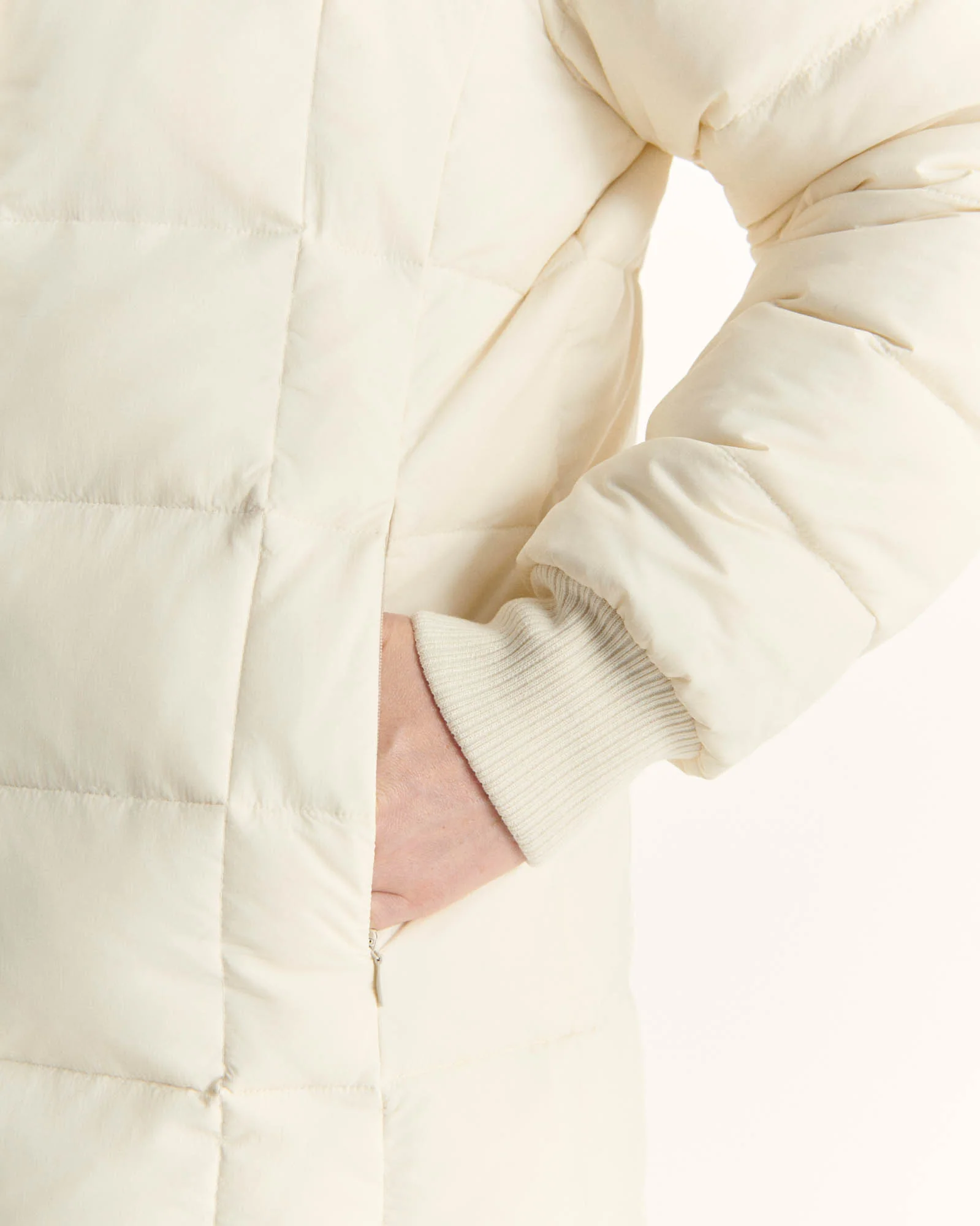 Down jacket reversible Grand Froid Ivoire Nara