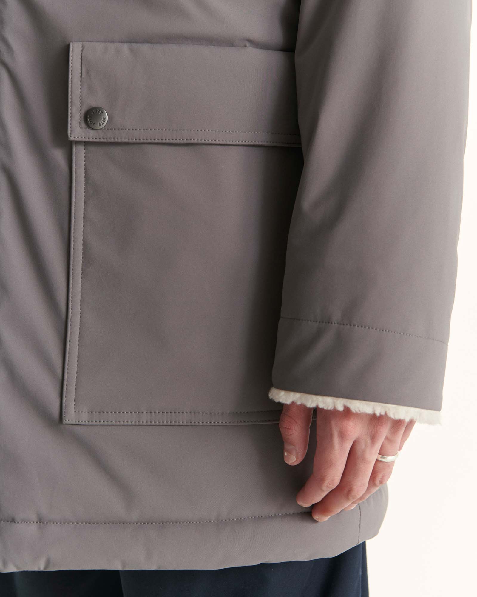 Grand Froid Anthracite Toundra hooded parka