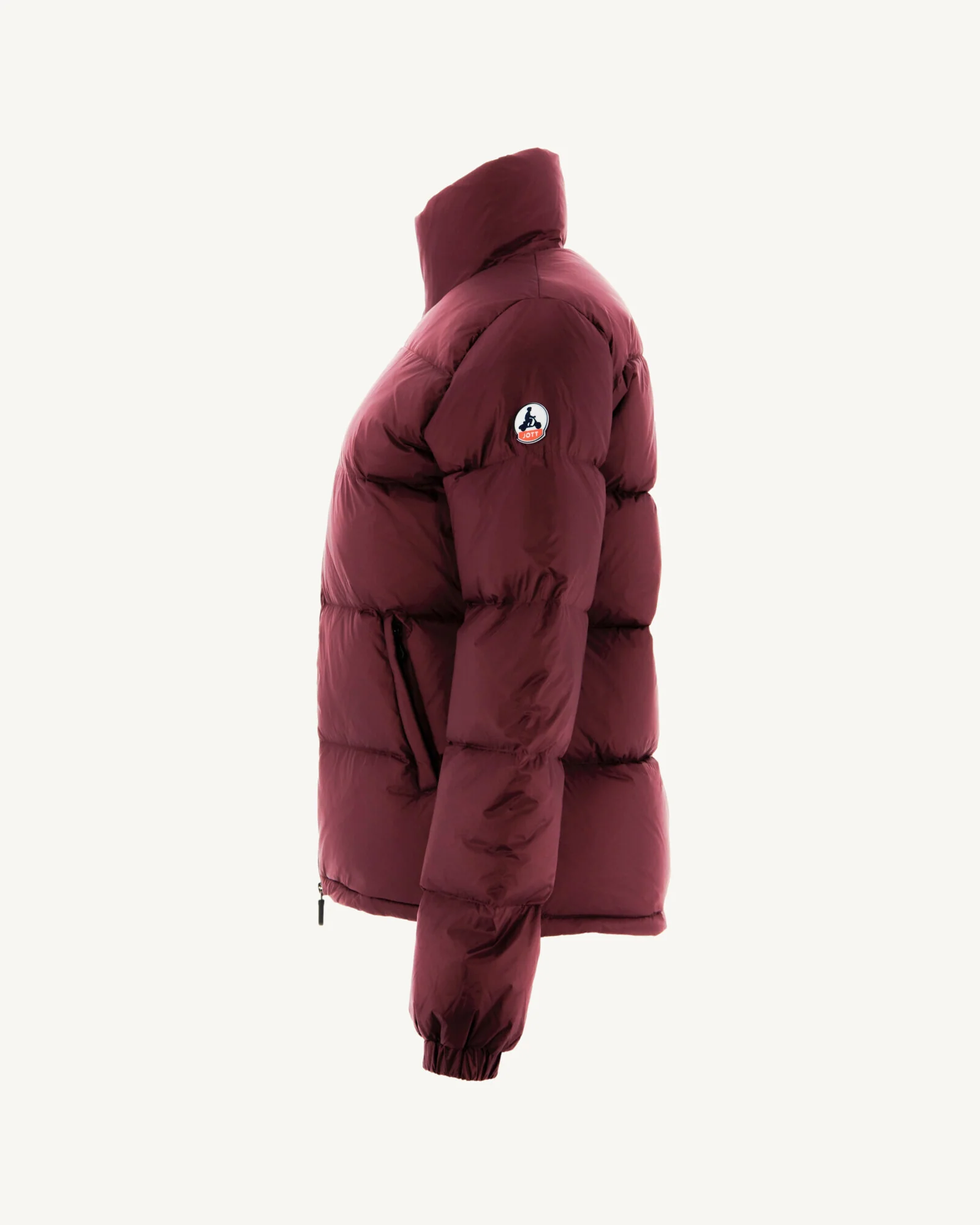 Aubergine Cardiff Great Cold quilted down jacket