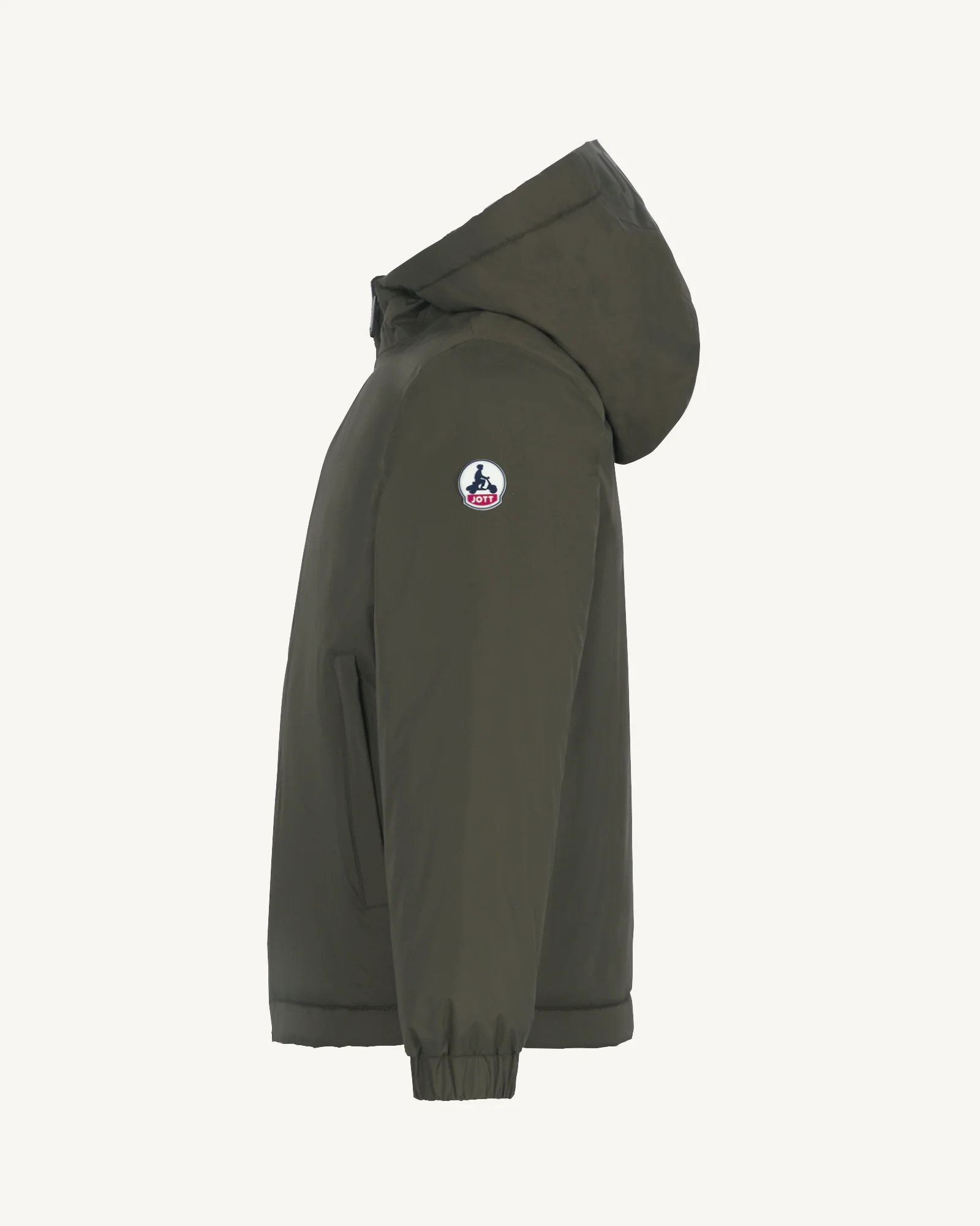 Down jacket Kid reversible hooded Ultralight Army/Powder pink Kyoto 2.0