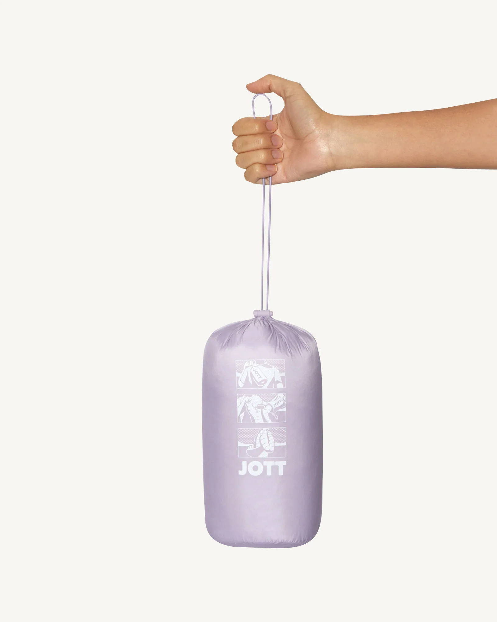 Lightweight hooded down jacket Aubergine Cloe