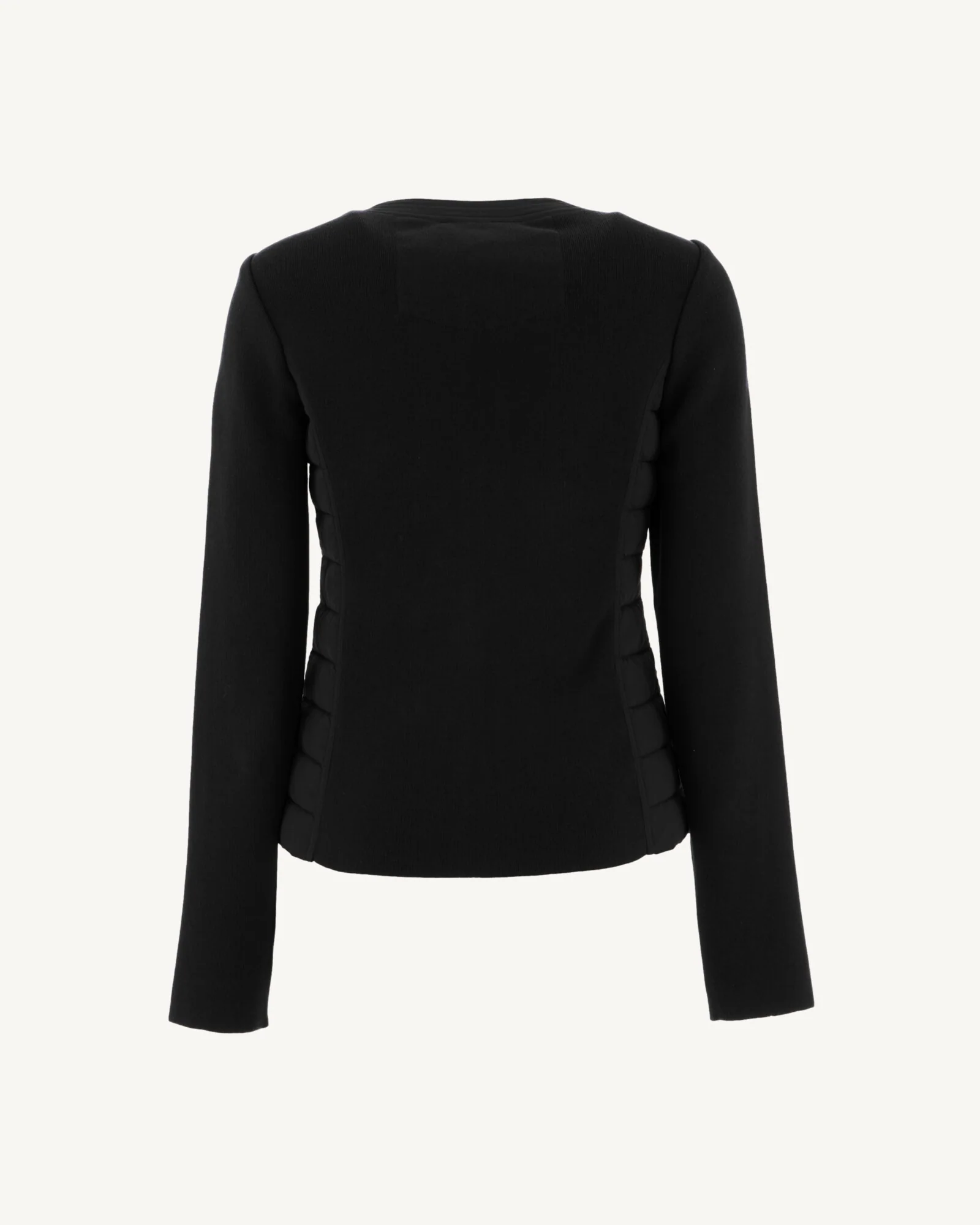 Down jacket light bi-material Black Almeria