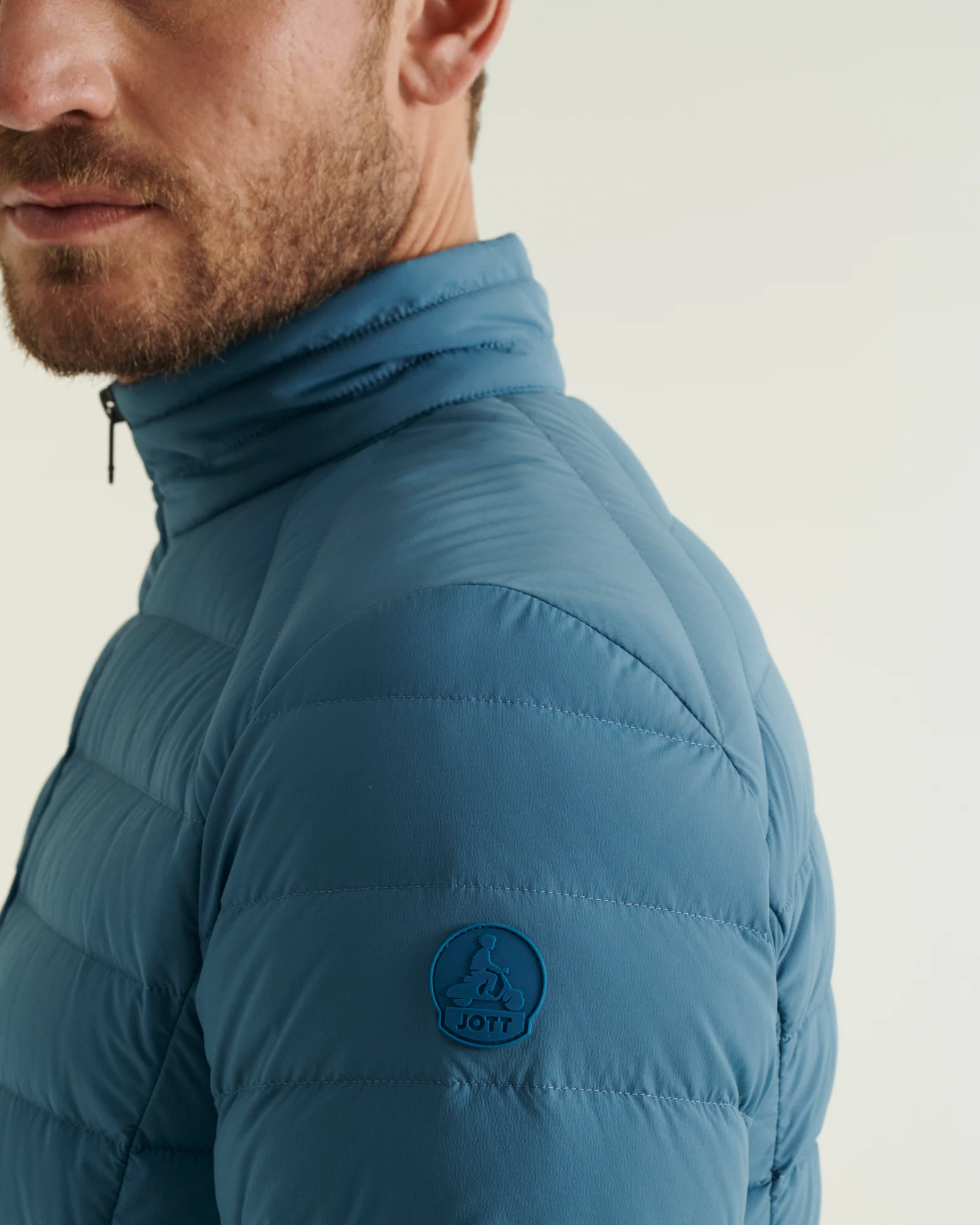 Down jacket light stretch Marine Aragon