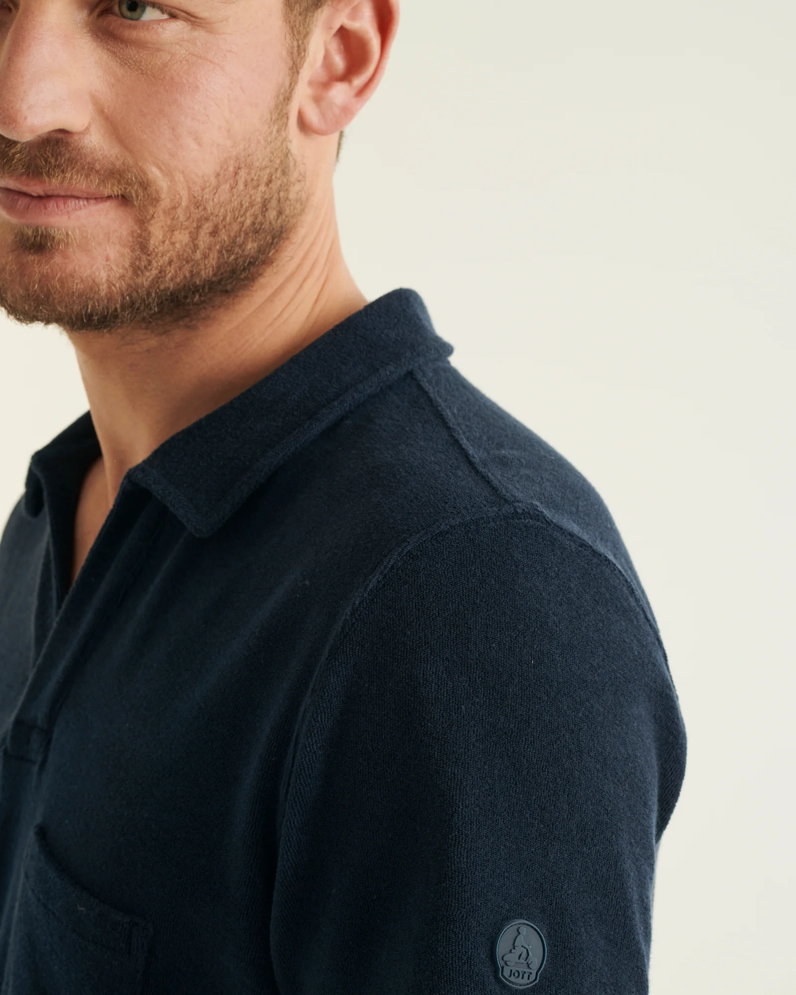 Neil 2.0 Clay terry polo shirt