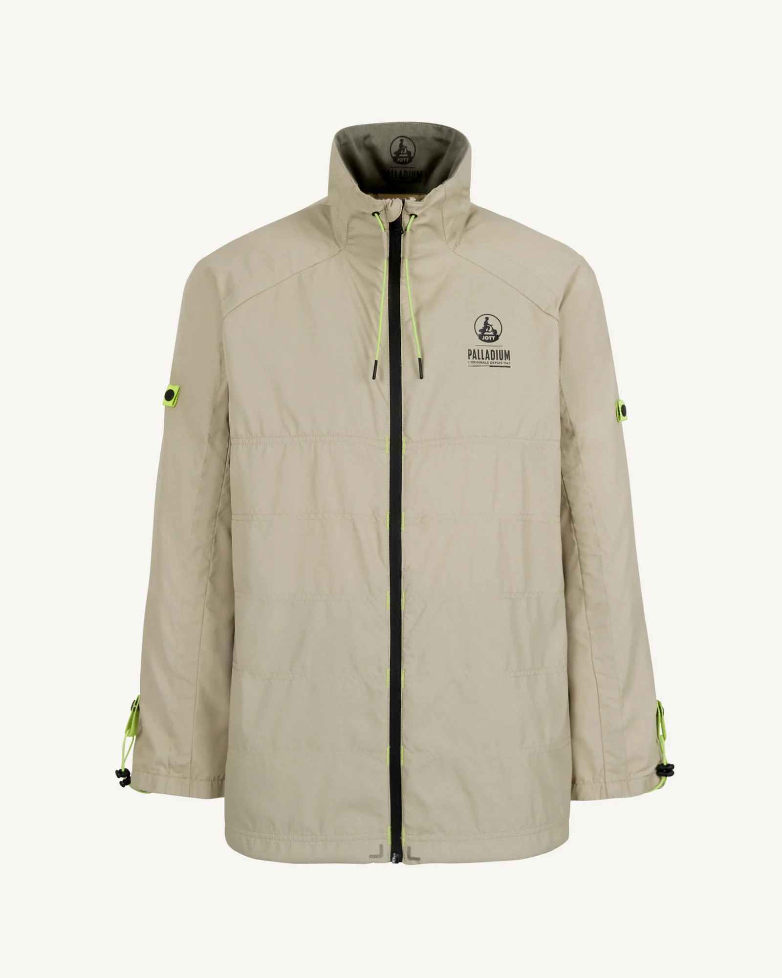 Beige Samena JOTT x lightweight windbreaker PALLADIUM