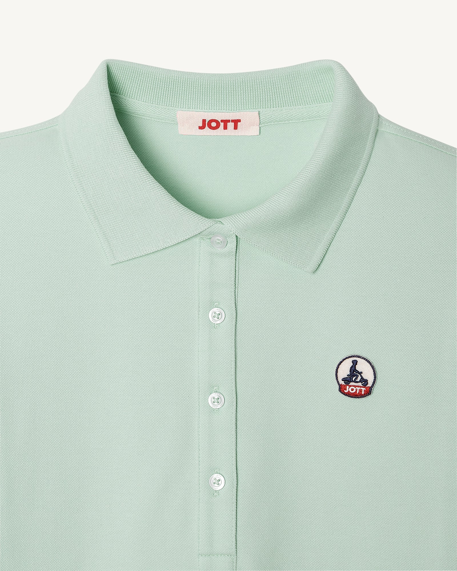 Polo shirt in organic cotton Peppermint Franca