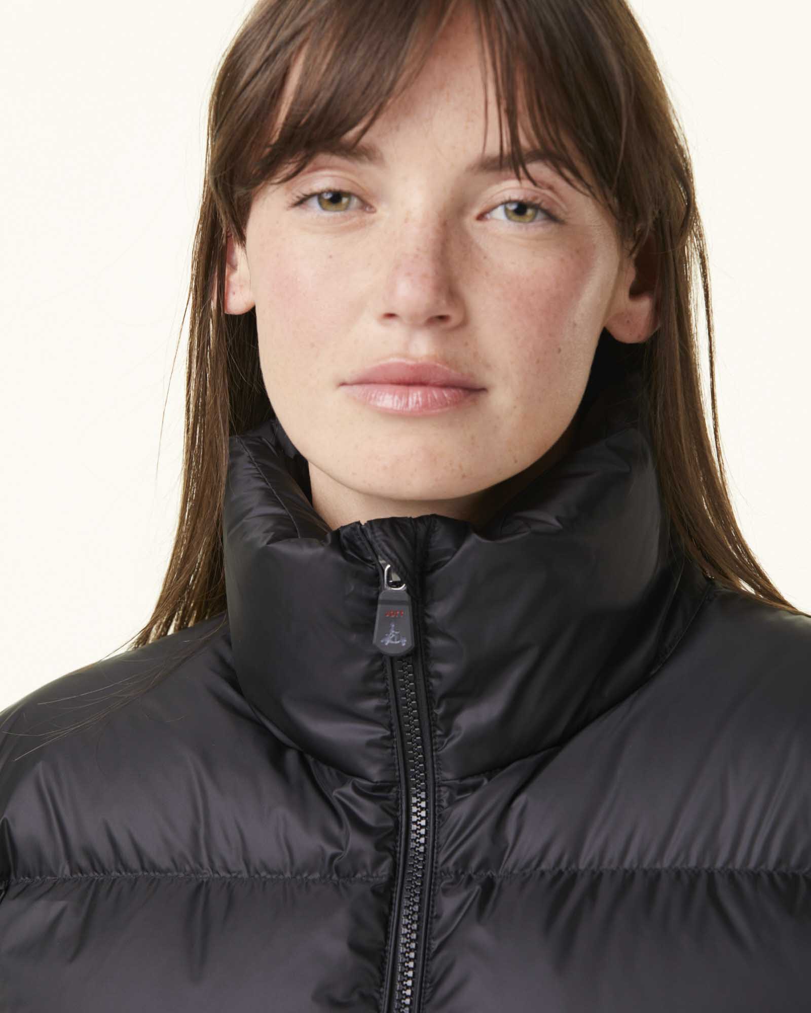 Aubergine Cardiff Great Cold quilted down jacket