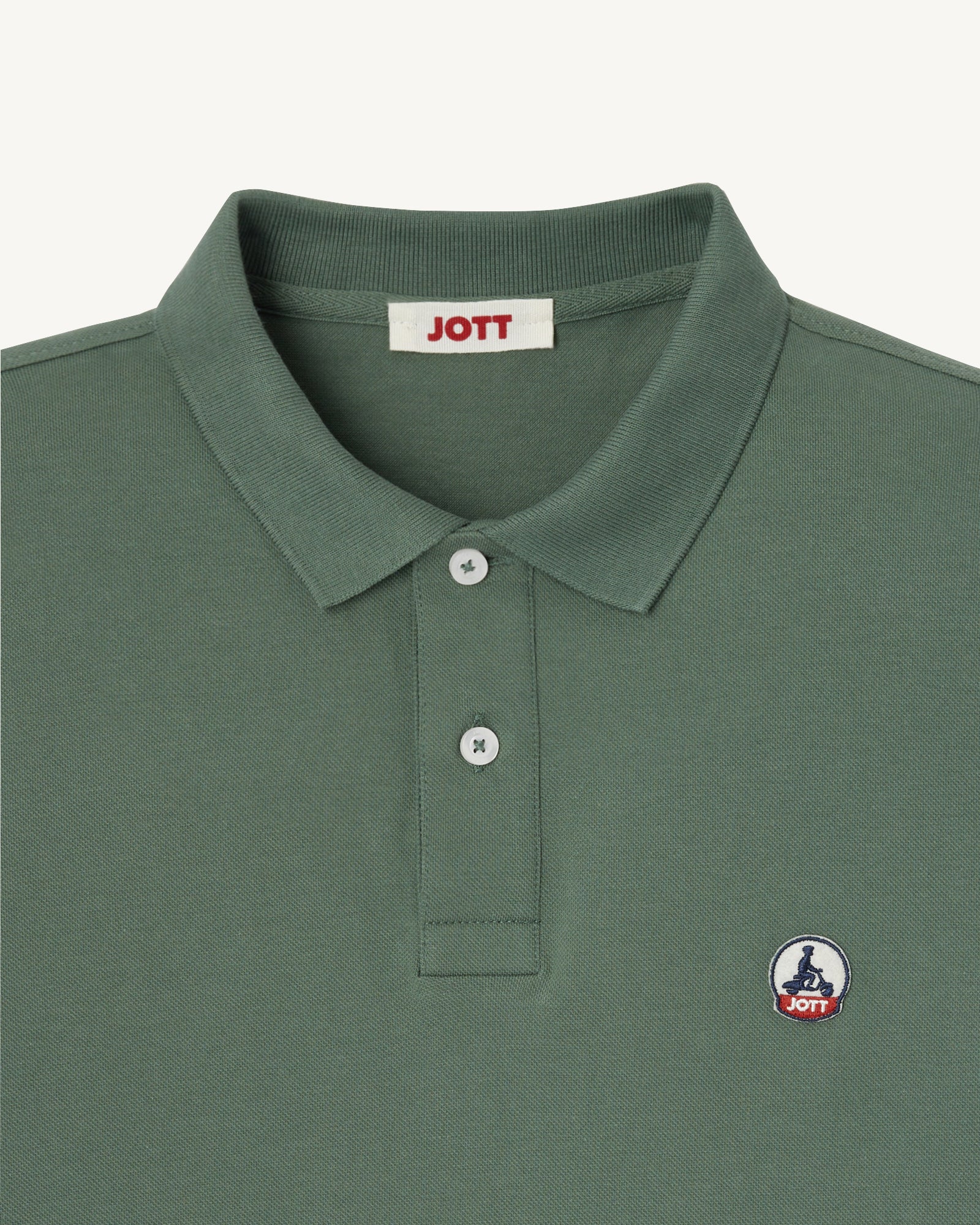 Polo shirt in organic cotton Army Marbella