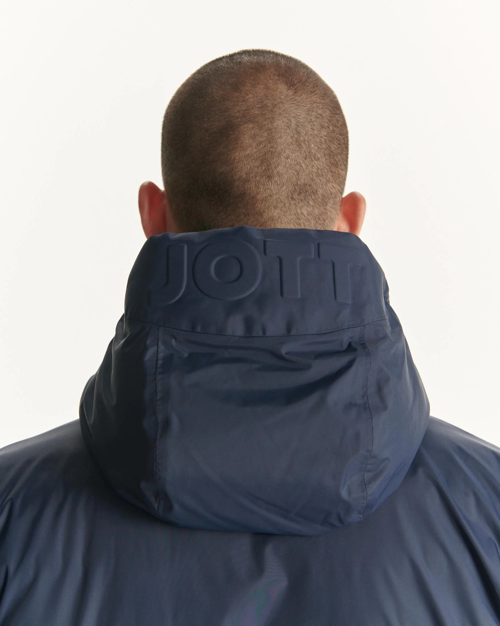 Navy Amsterdam reversible down jacket