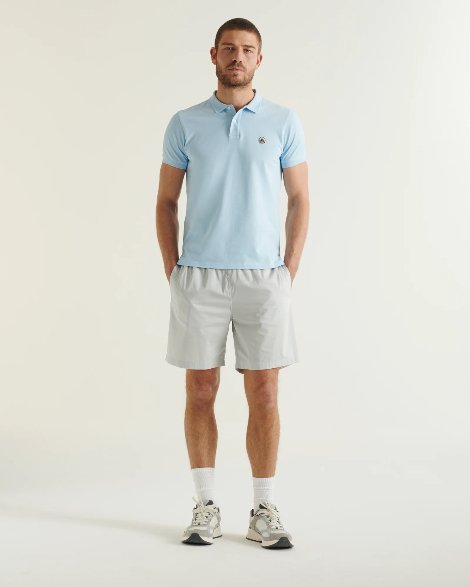 Polo shirt in organic cotton Army Marbella