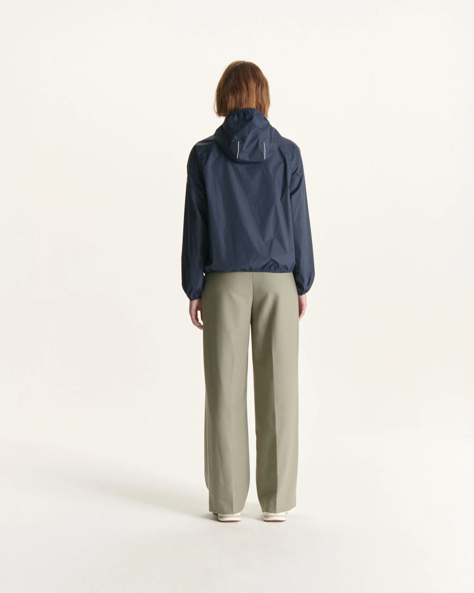 Packable raincoat Aubergine Singapore