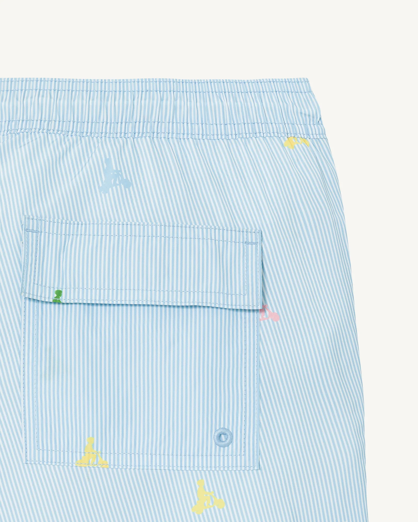 Micro swim shorts celestial blue/Multico Biarritz Micro