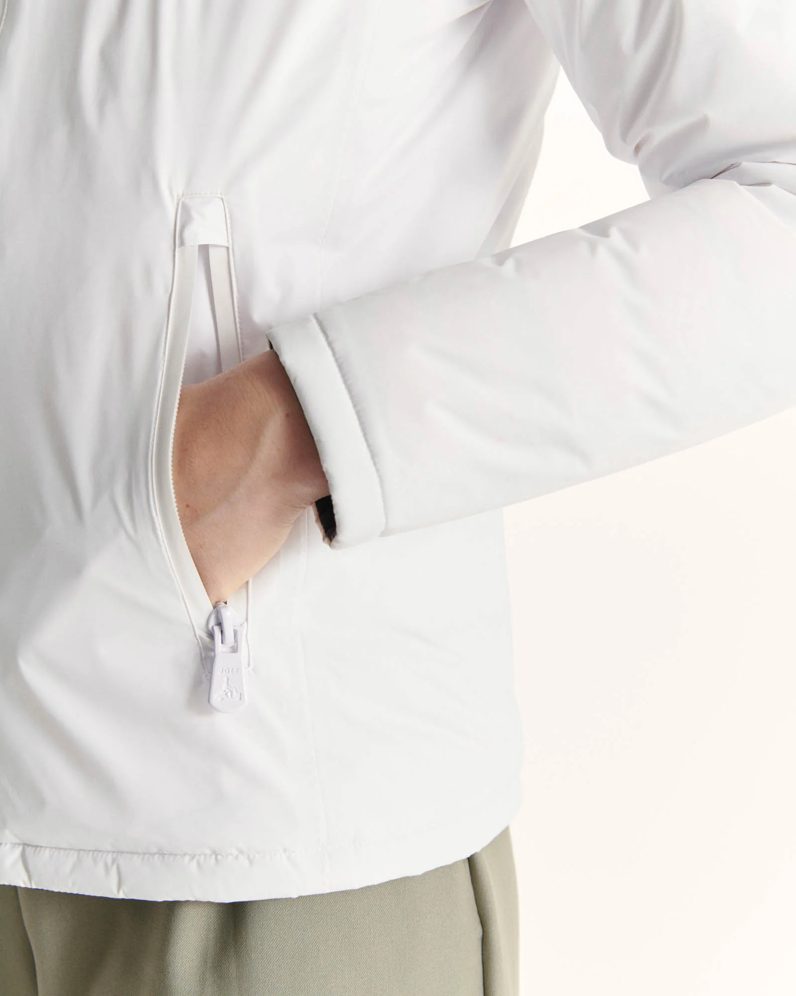 Reversible down jacket Pale pink/Aubergine Vienna