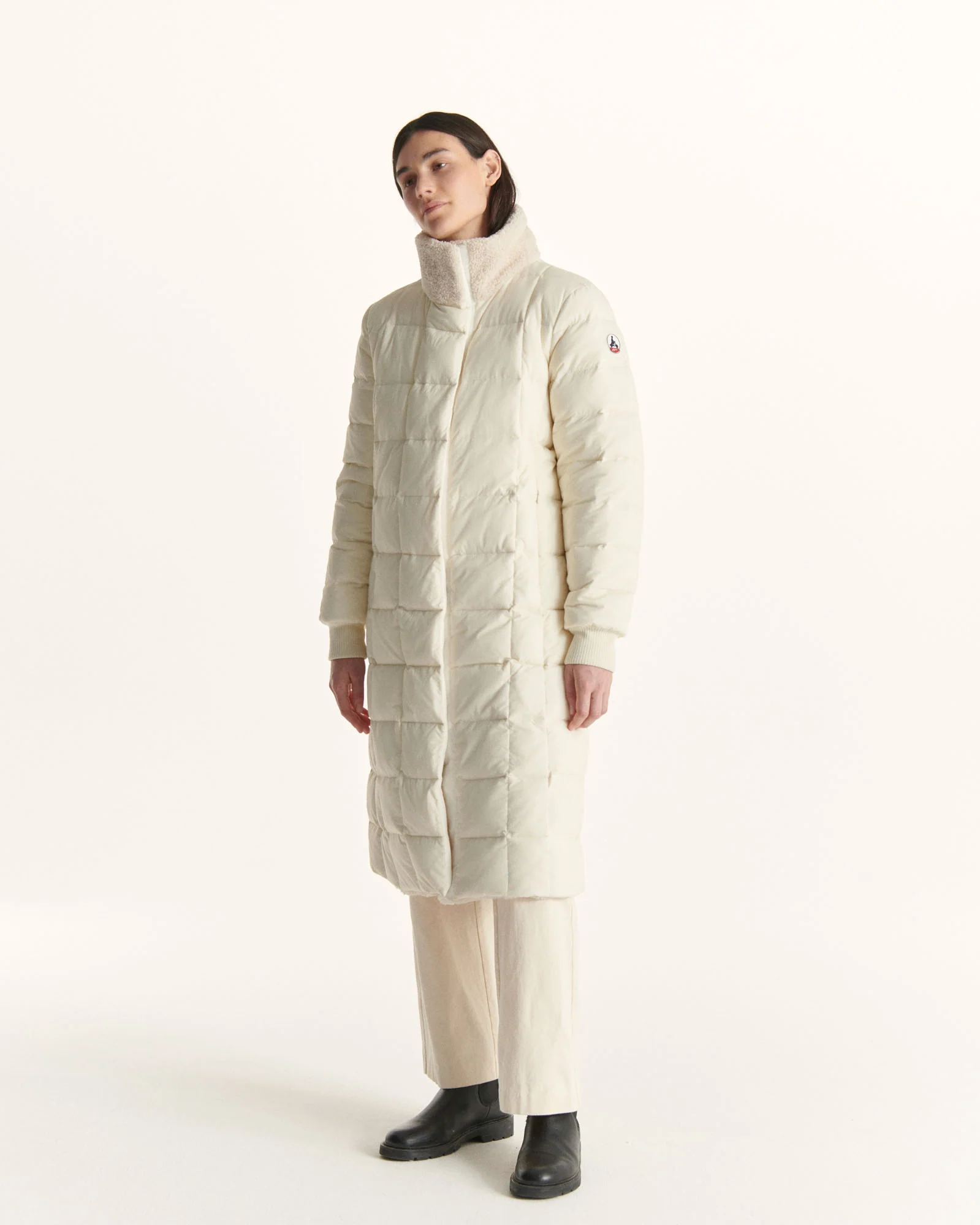 Down jacket reversible Grand Froid Ivoire Nara