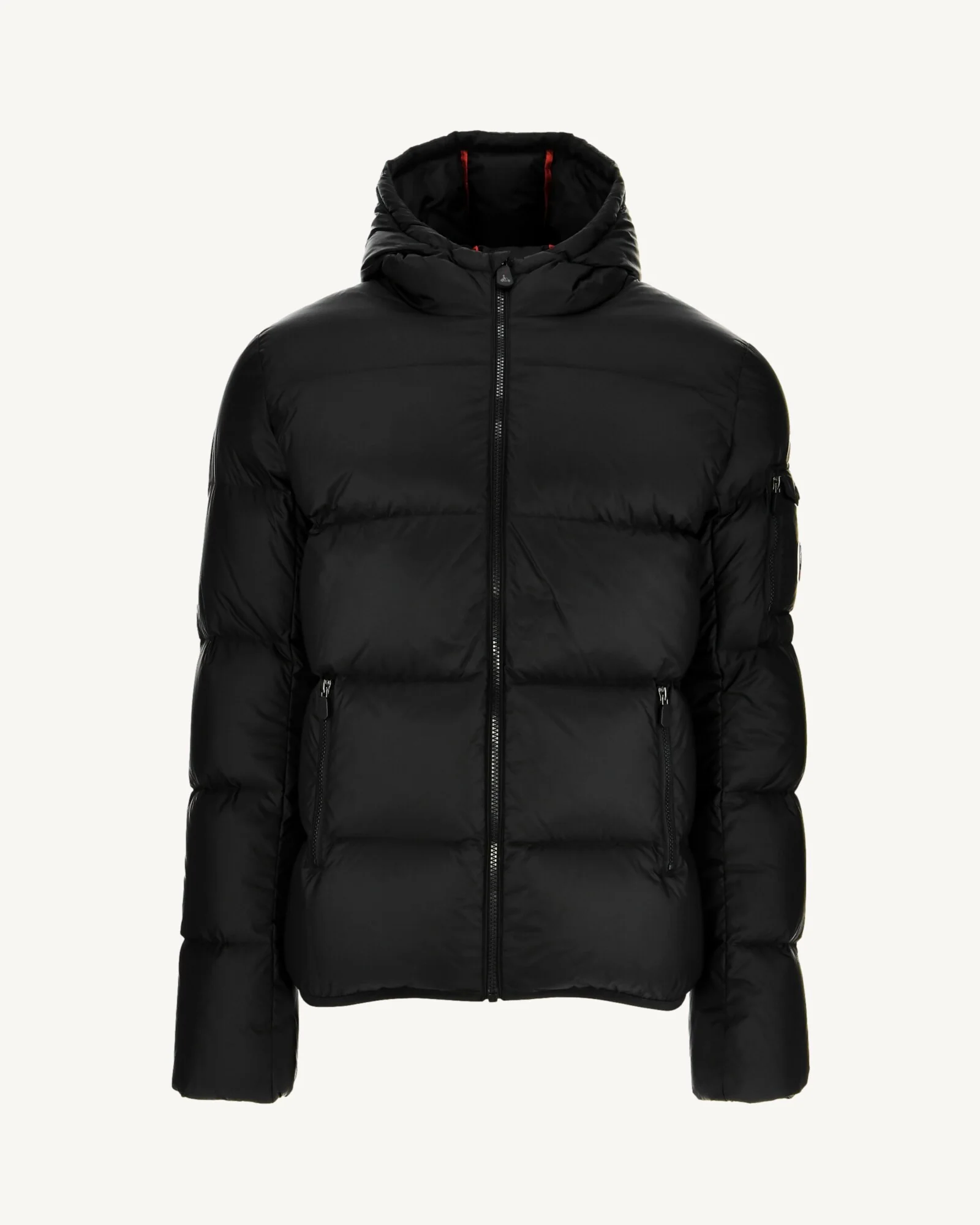 Java Black Great Cold Hooded Down Jacket