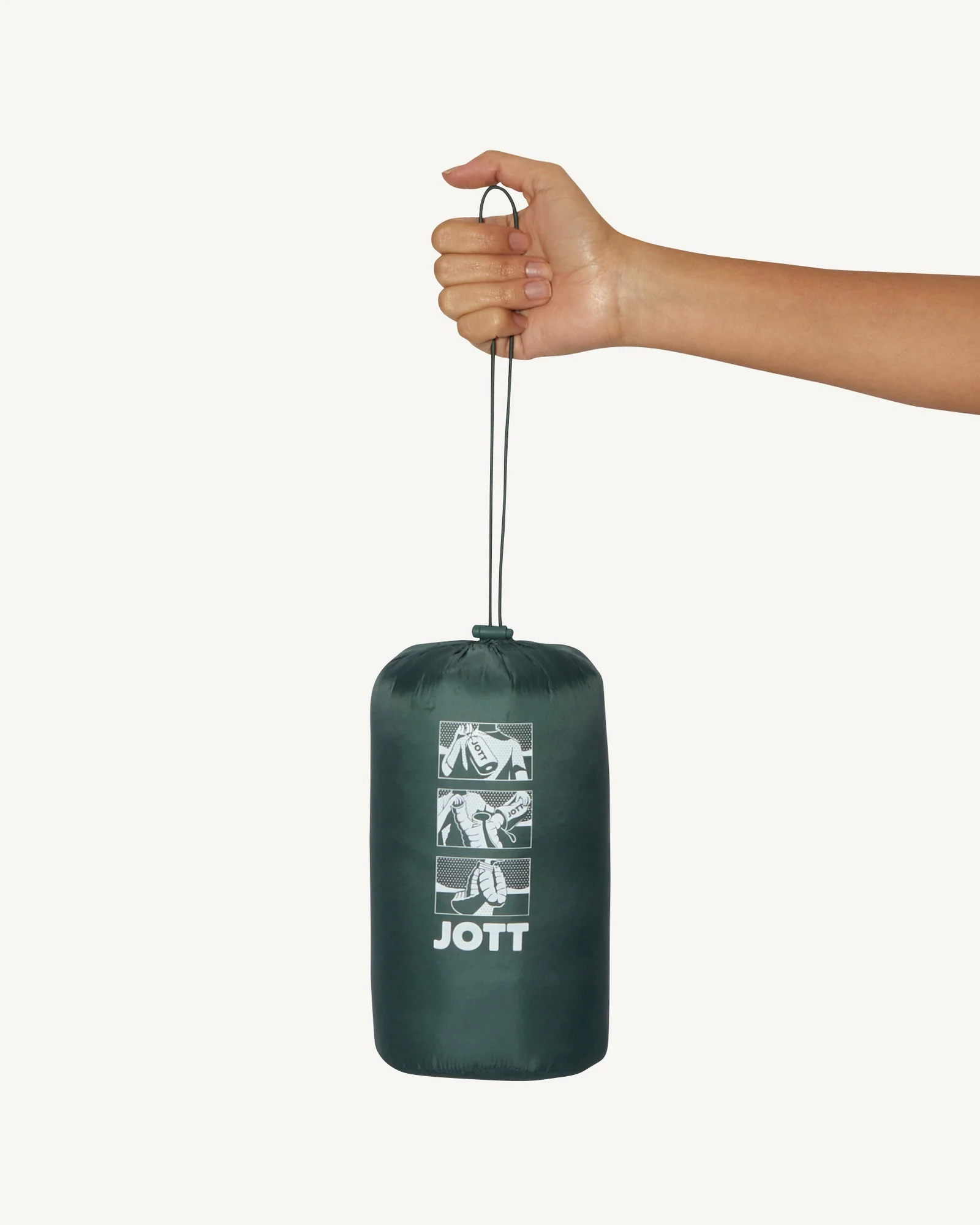 Sleeveless down jacket Dark green Tom