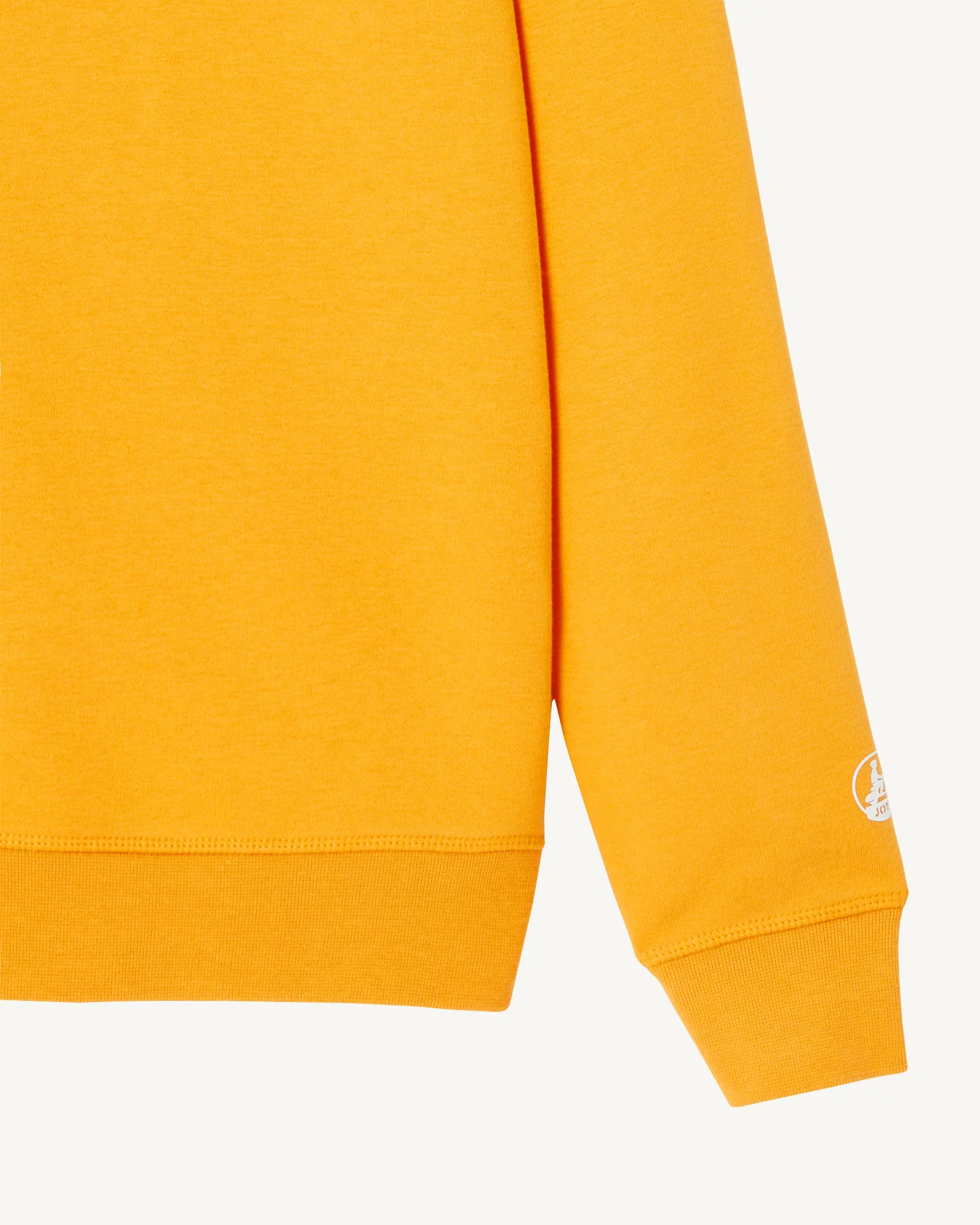 Sweatshirt in organic cotton Ochre orange Elvas