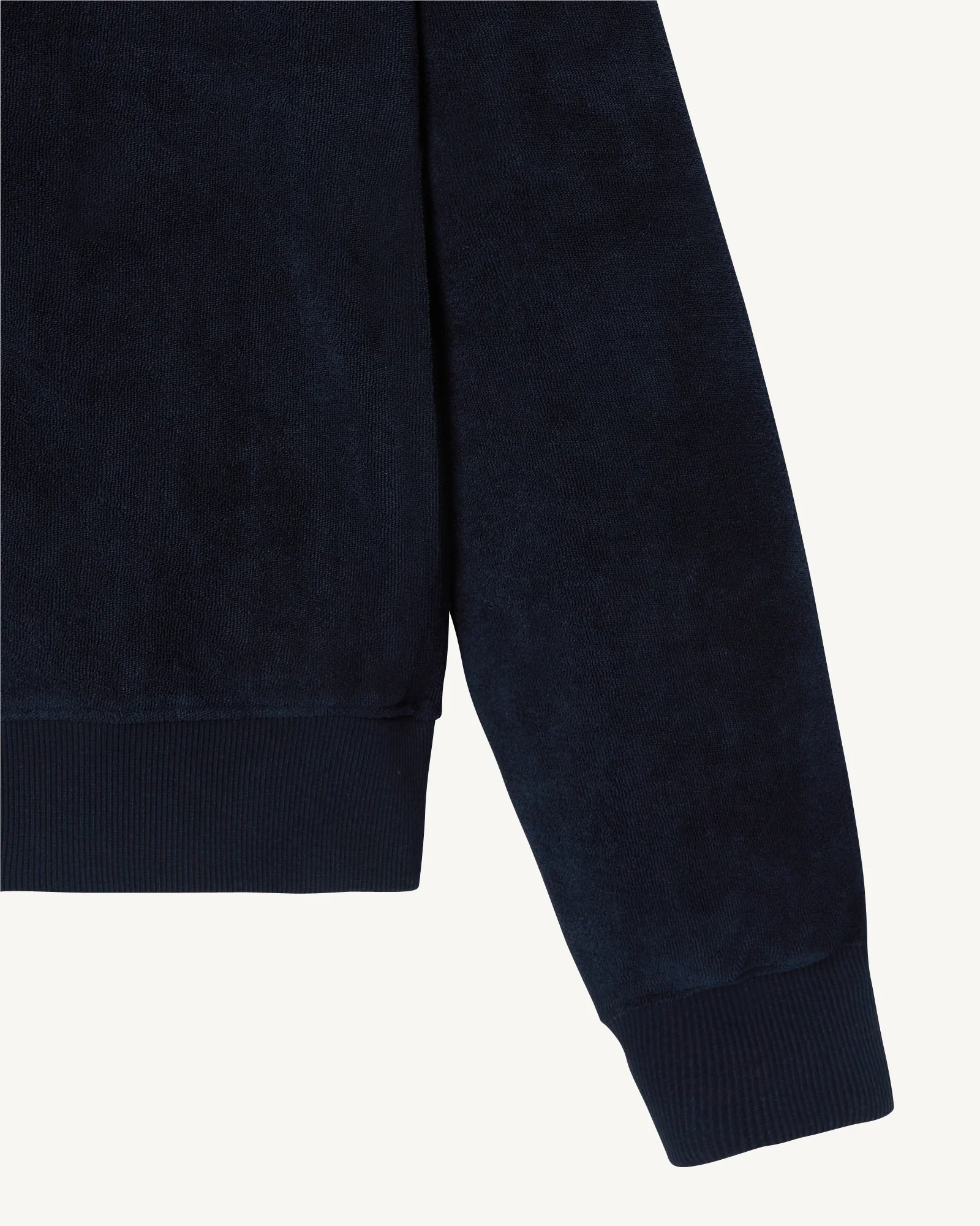 Pale mauve Coral 2.0 terry zip jacket