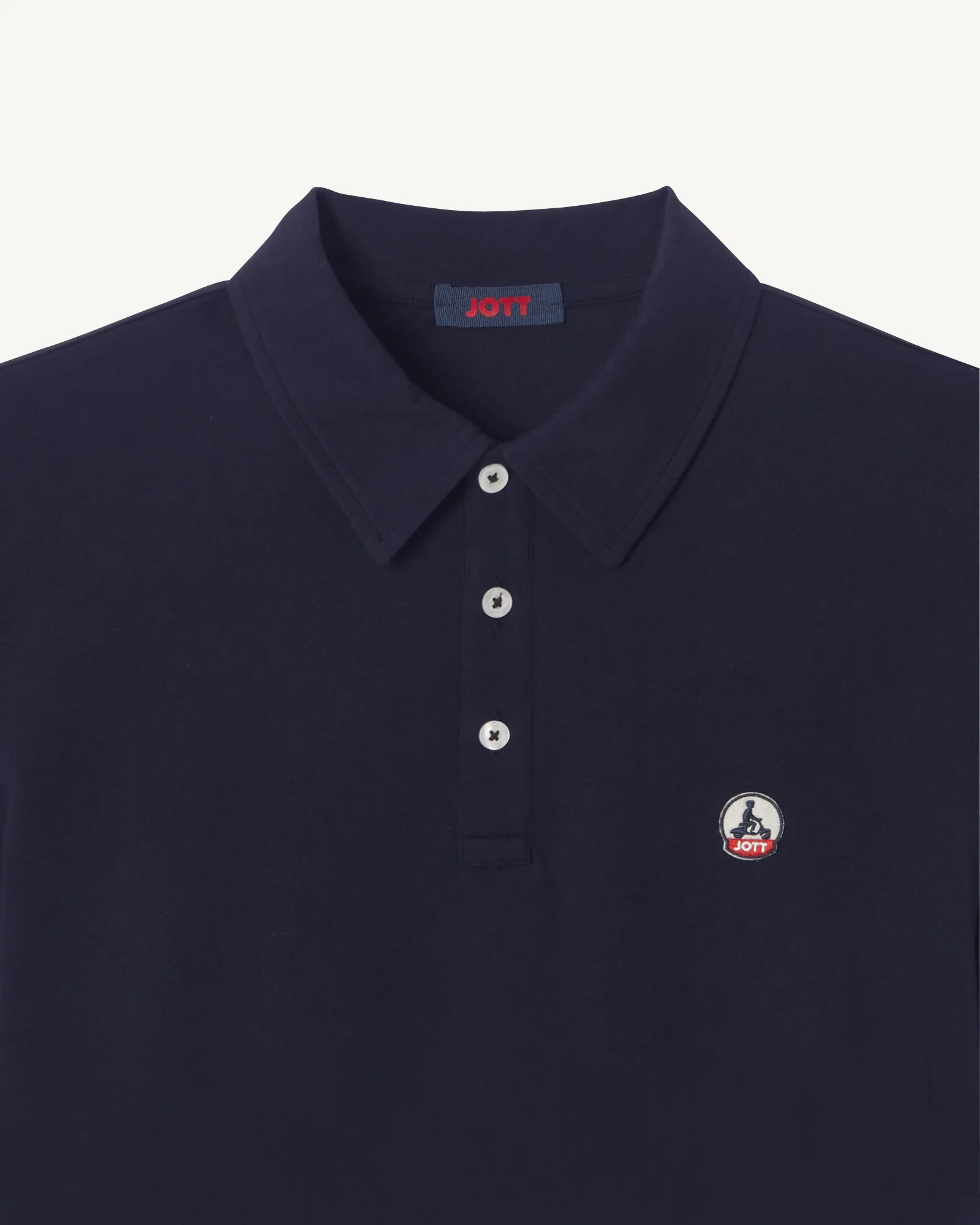 Polo shirt in organic cotton Marine Lavan
