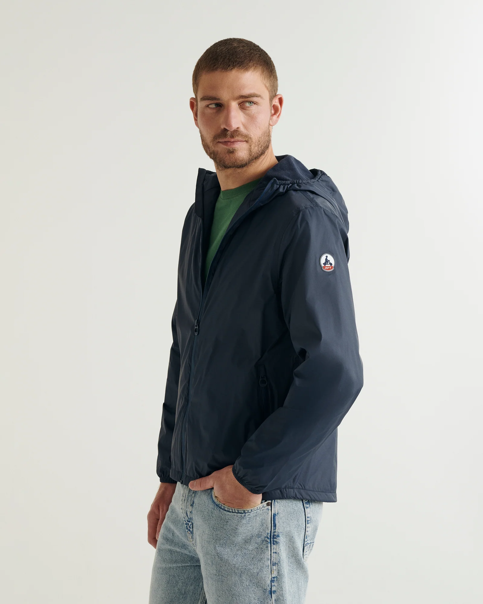 Derry Polar Marine fleece-lined raincoat