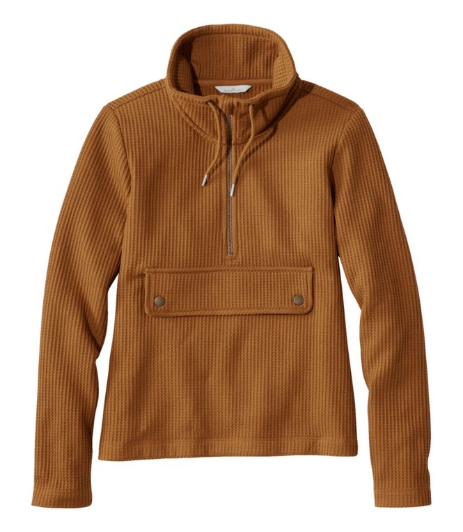 Women's Signature Brushed-Back Waffle Anorak