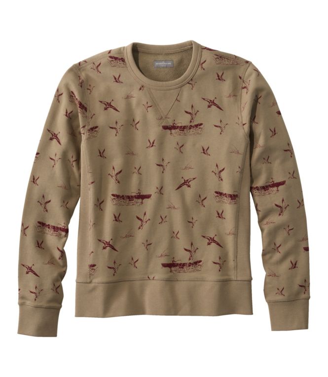Men's Signature Rugged Crewneck Sweatshirt, Print