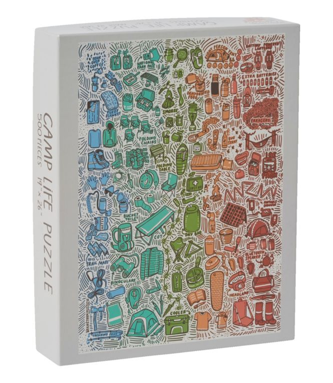 Camp Life Puzzle, 500 pieces