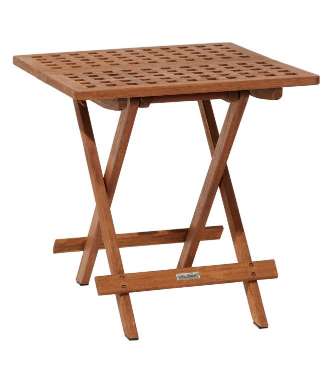 Eucalyptus Folding Side Table